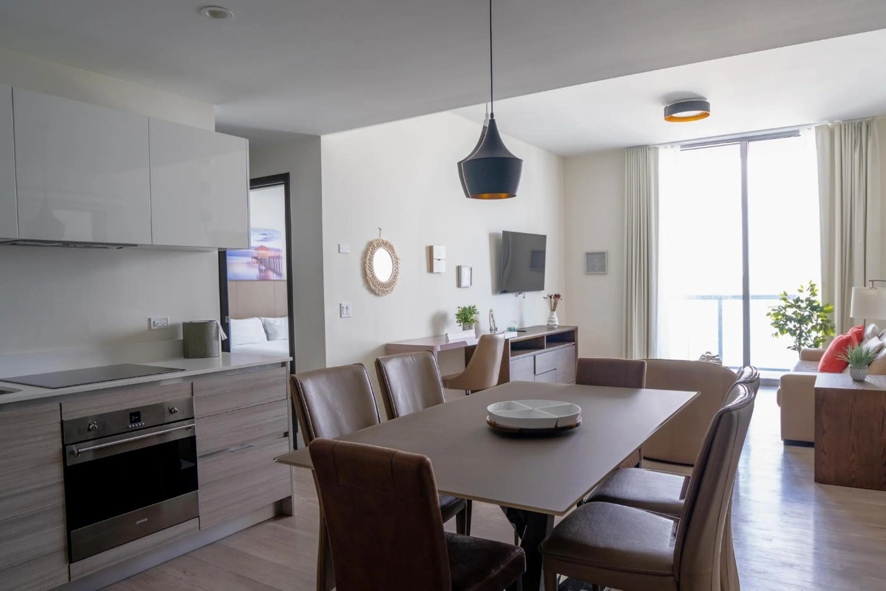 Kitchen or kitchenette in Global Rent Apart - Costa Hollywood