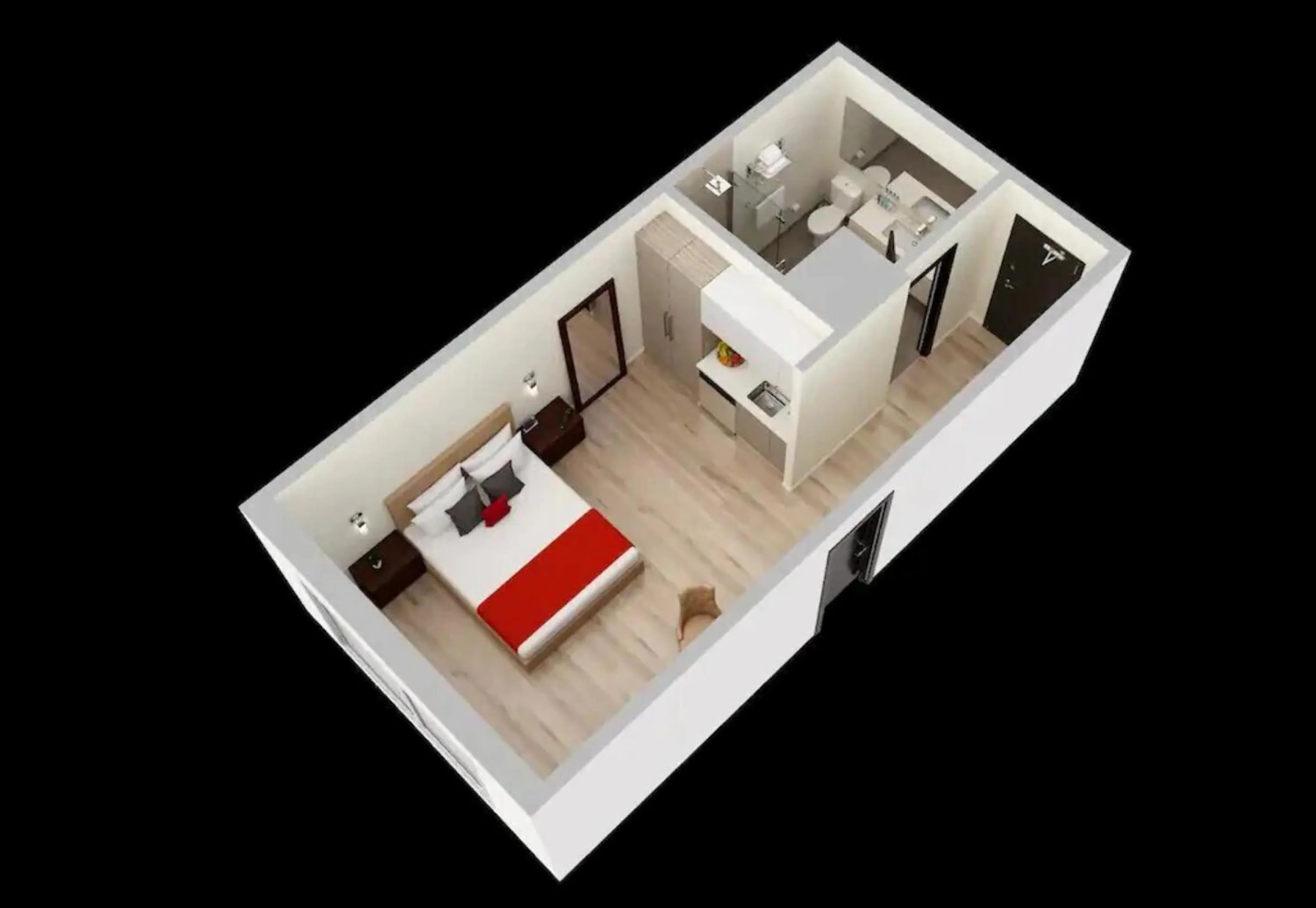 Communal lounge/ TV room in Global Rent Apart - Costa Hollywood