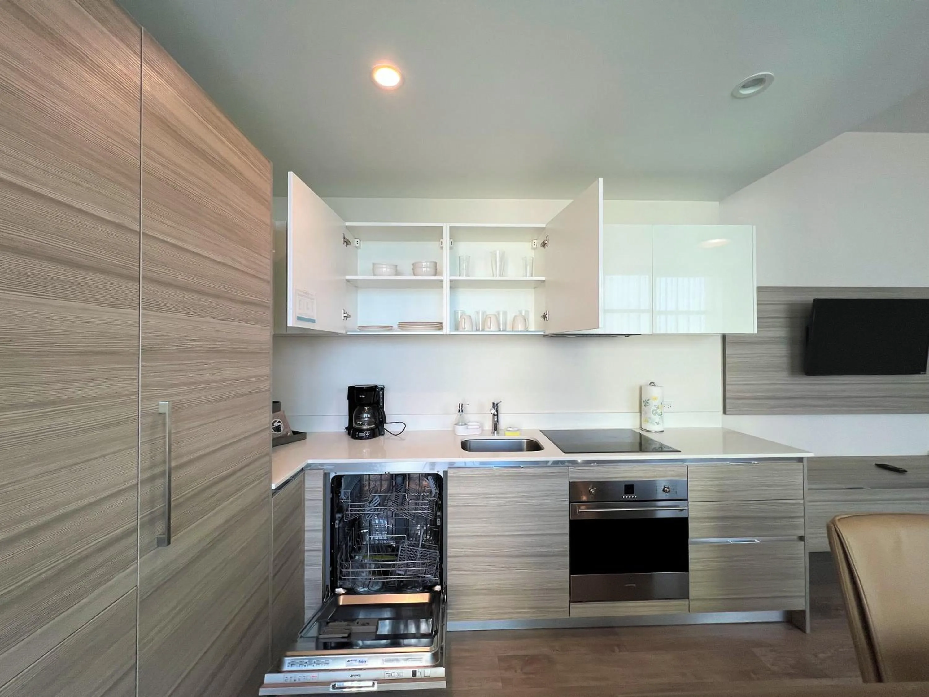Kitchen or kitchenette in Global Rent Apart - Costa Hollywood
