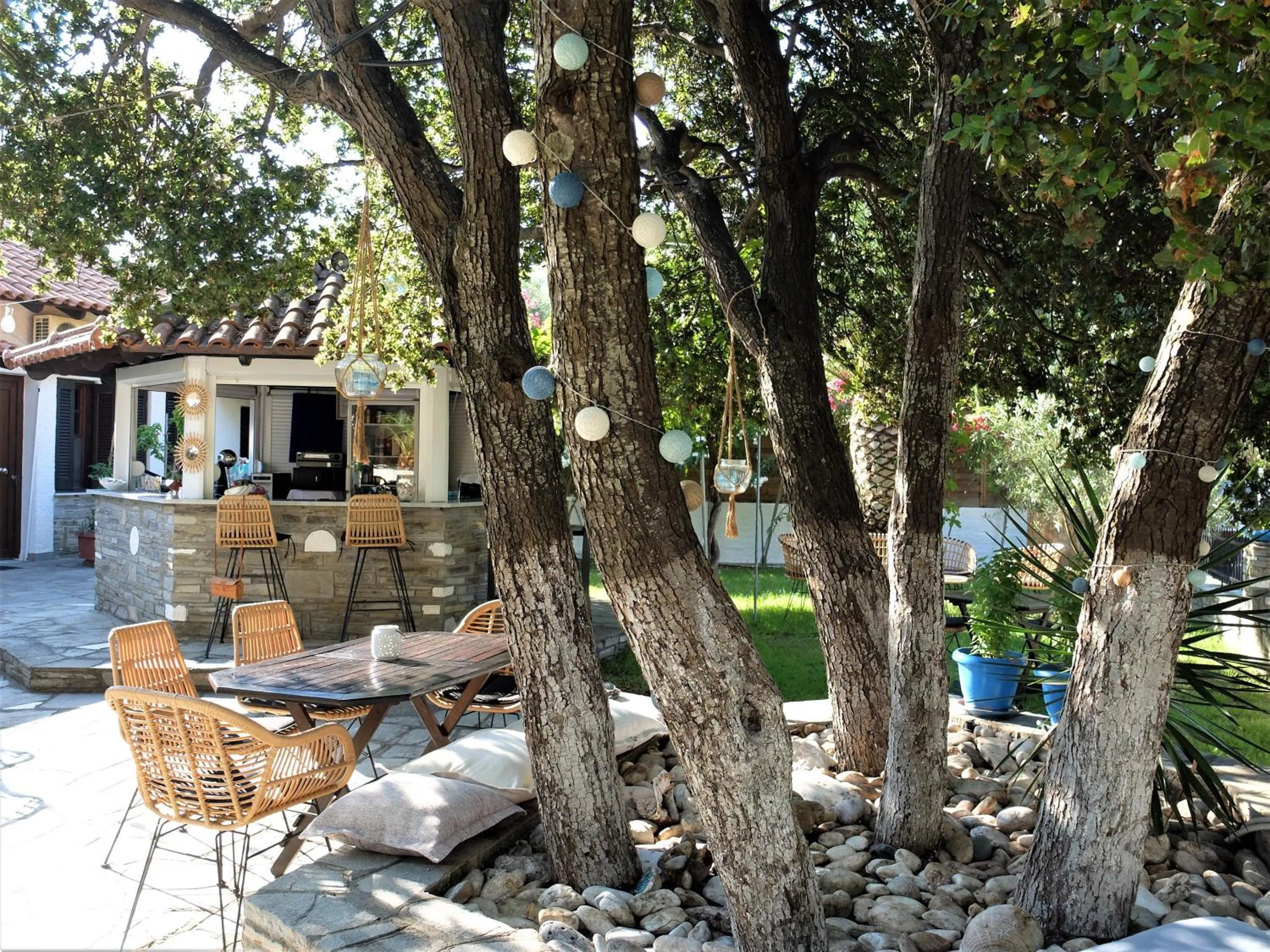 Garden view in Hotel Kavala - Boutique Hotel