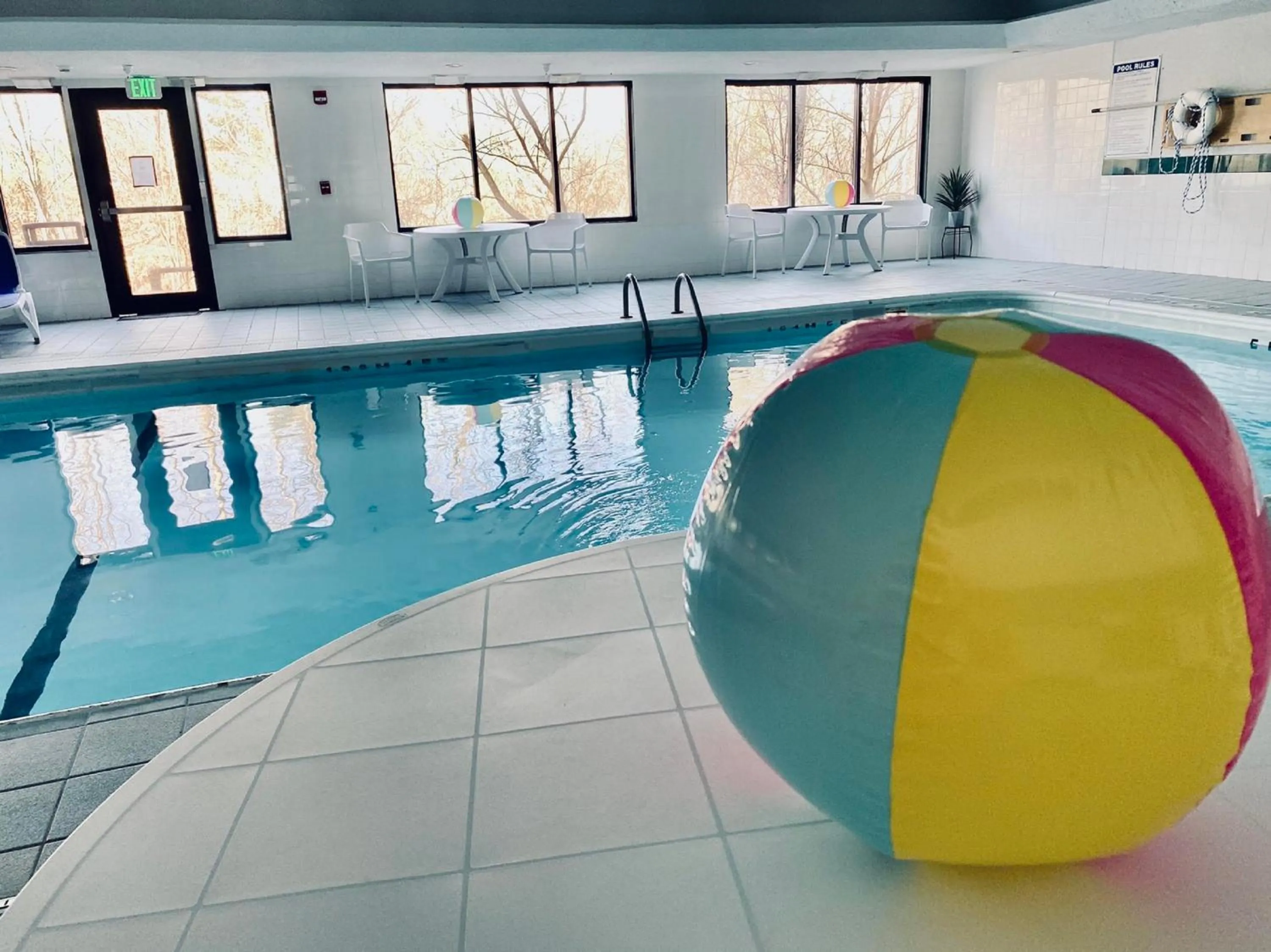 Swimming pool in Holiday Inn Express Plymouth by IHG