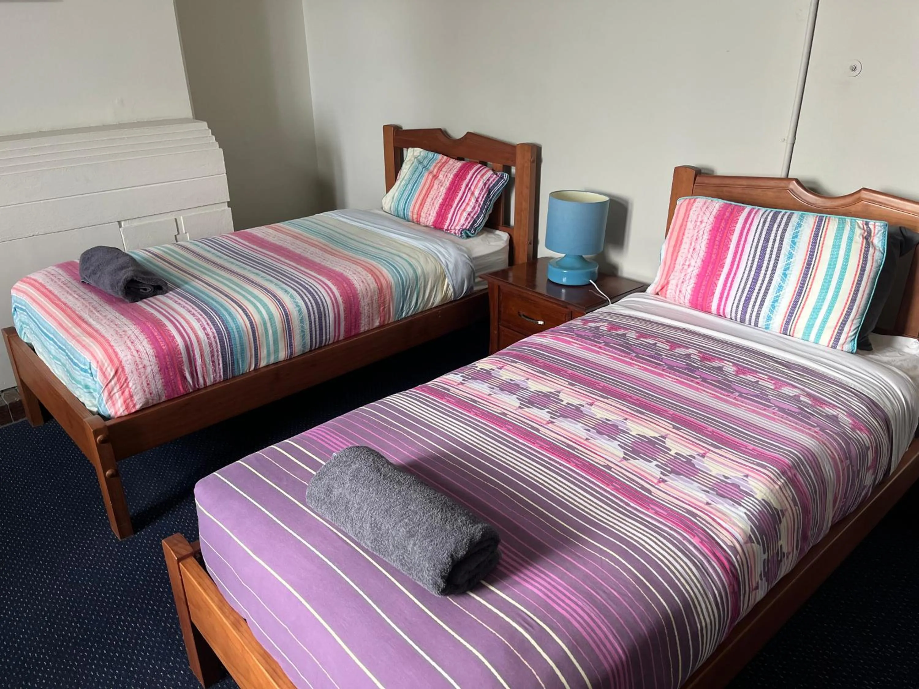 Bed in Australia Hotel Fremantle