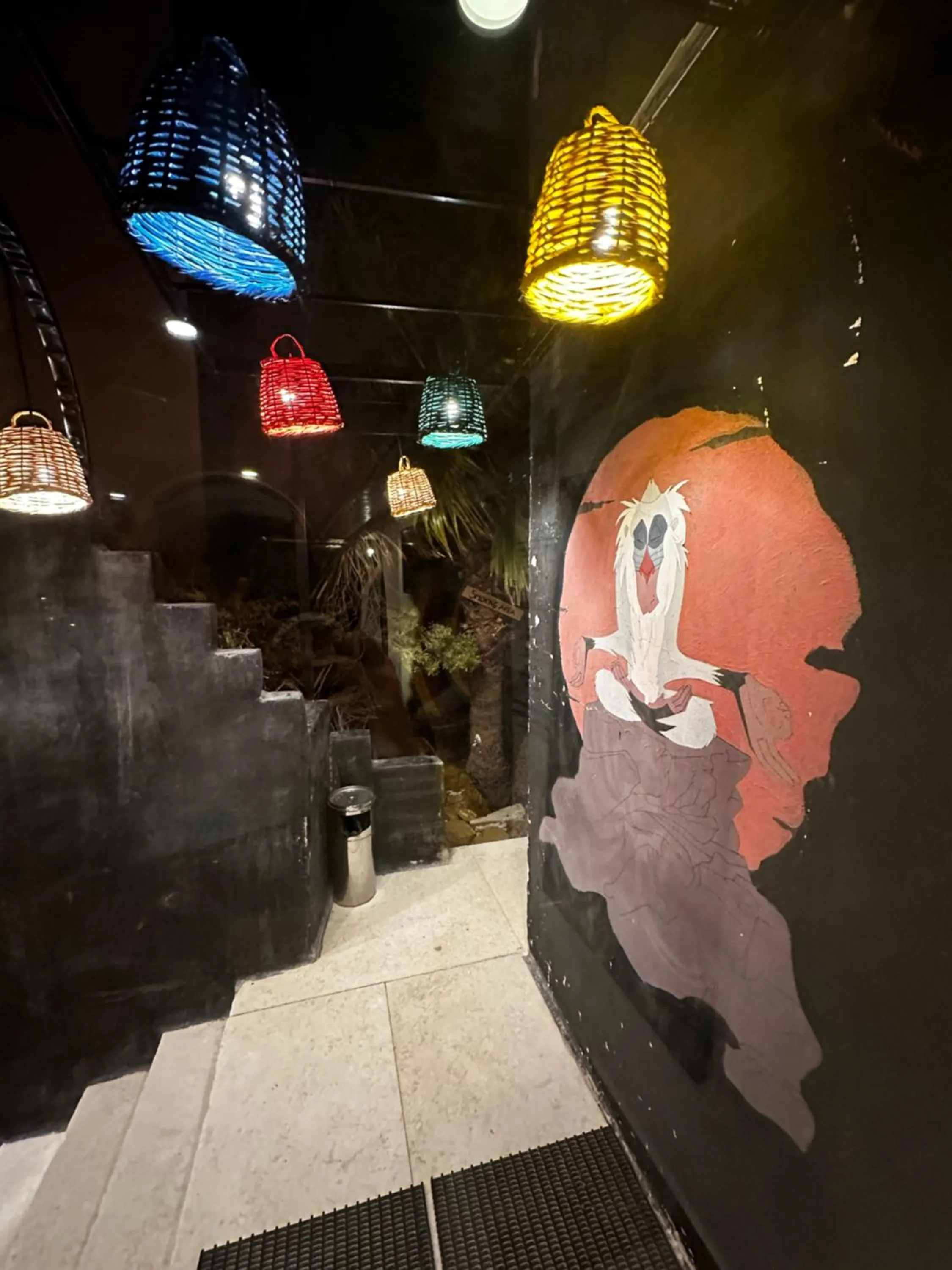 Property building in Rafiki Hostel