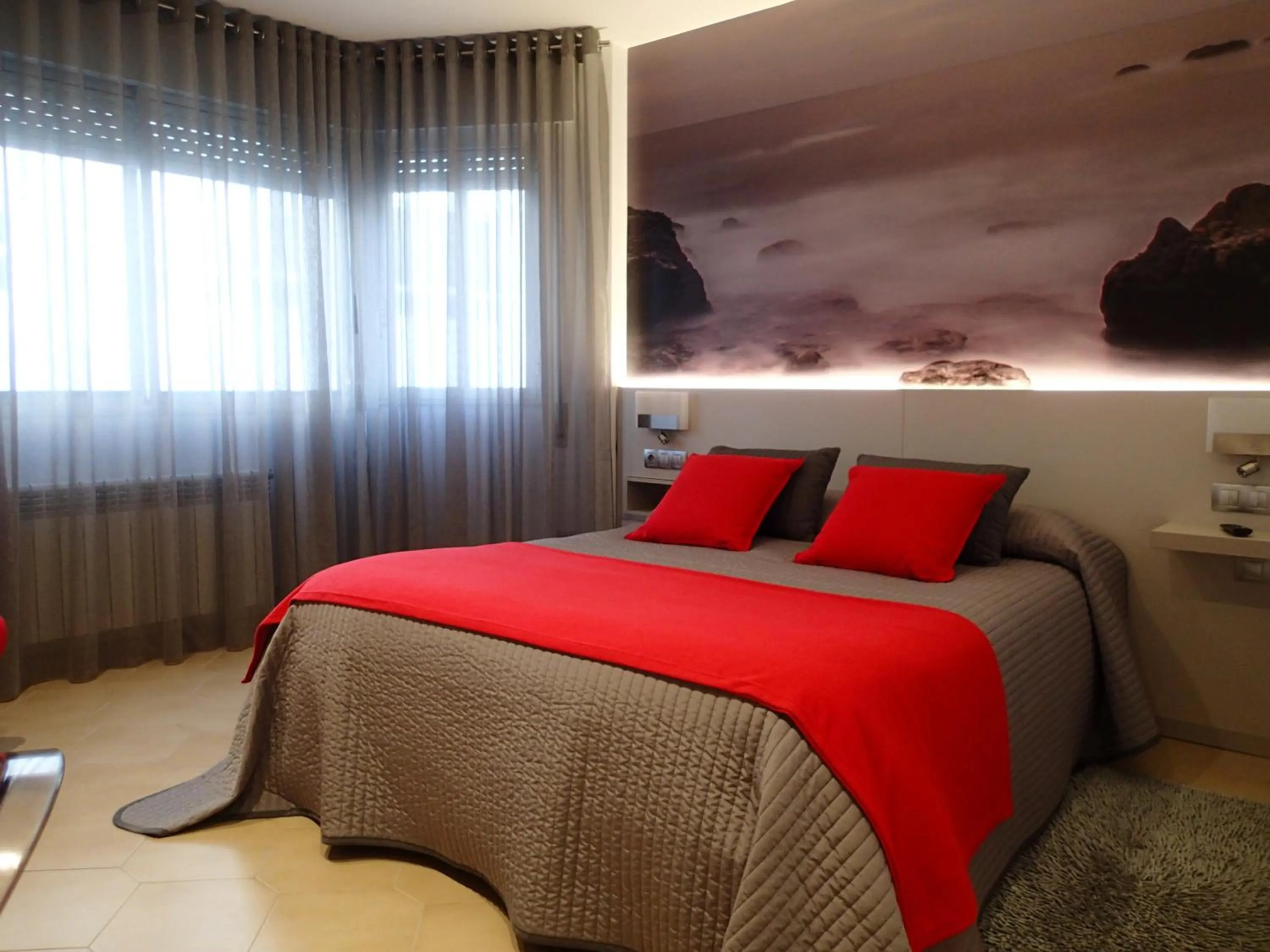 Bedroom, Bed in Hotel Vila da Guarda