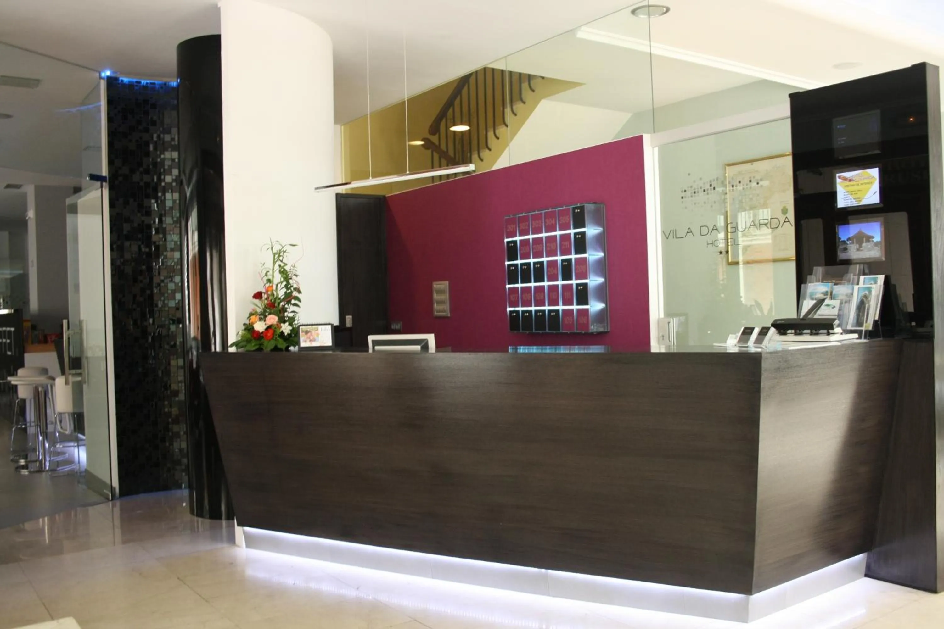 Lobby or reception in Hotel Vila da Guarda