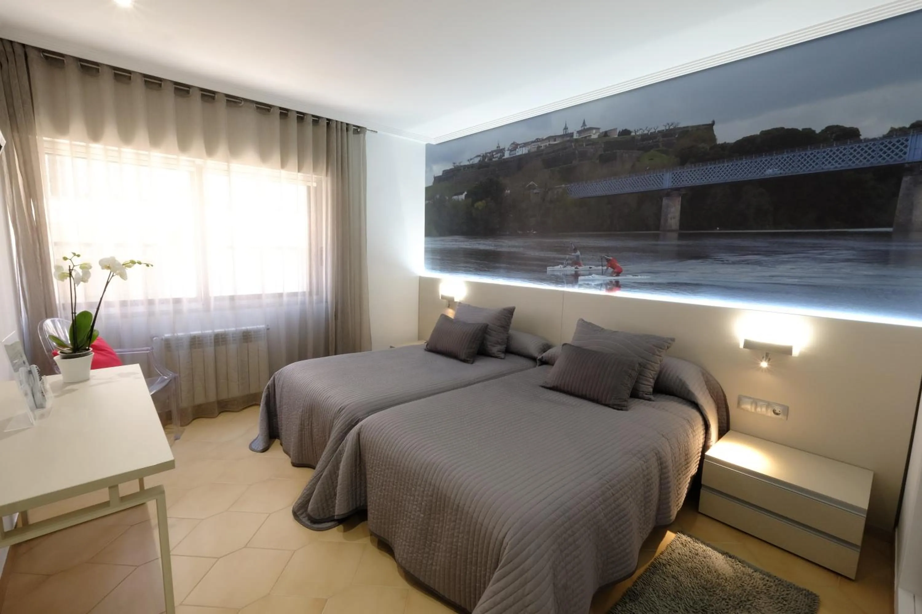 Bed in Hotel Vila da Guarda