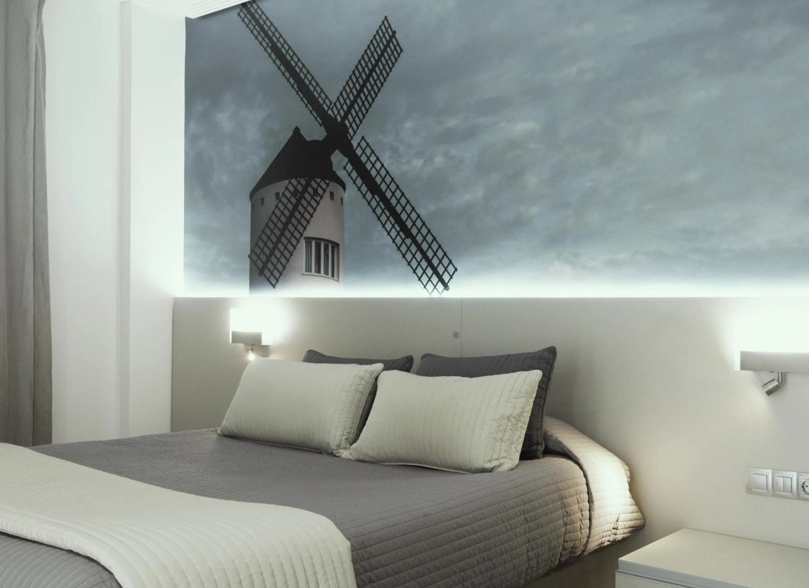 Bed in Hotel Vila da Guarda