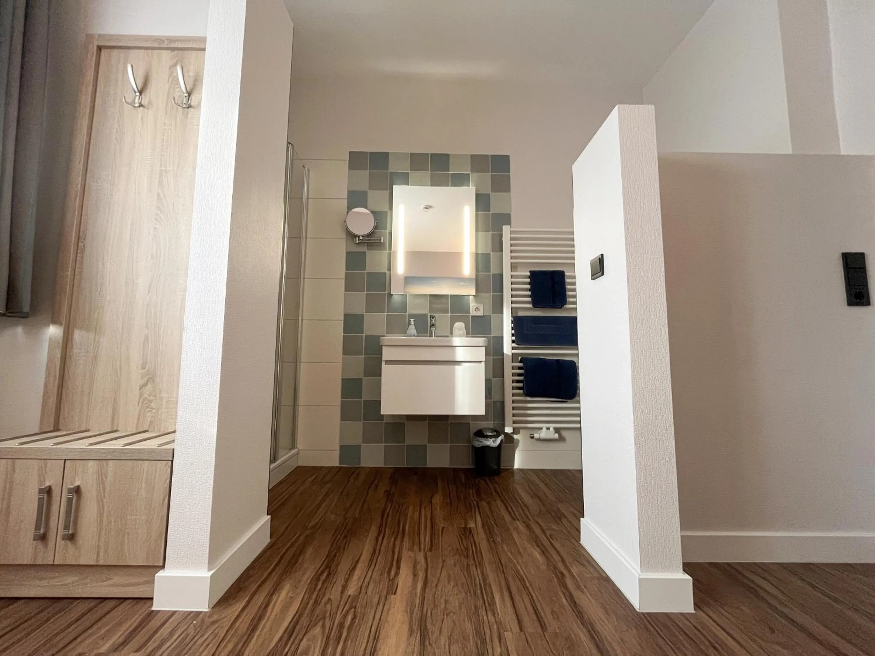 Bathroom in Gothmann's Hotel