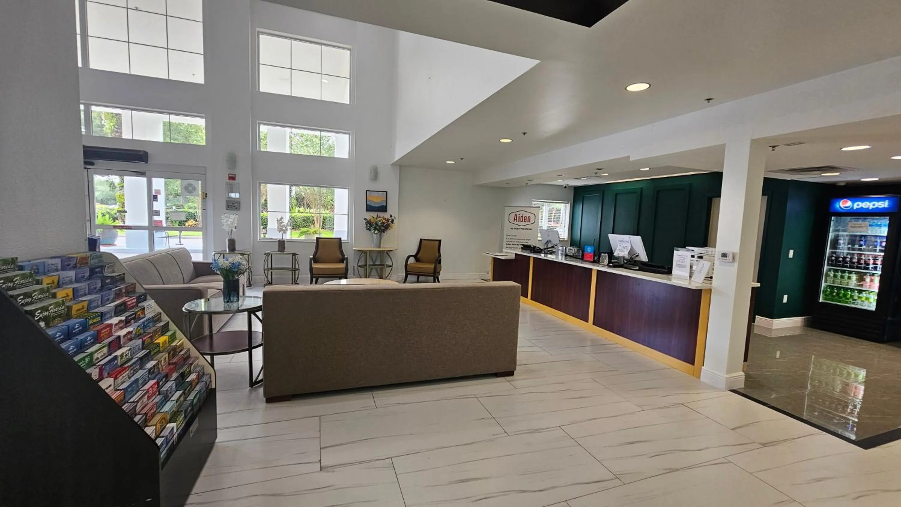 Lobby or reception in SureStay Plus by Best Western Orlando Lake Buena Vista