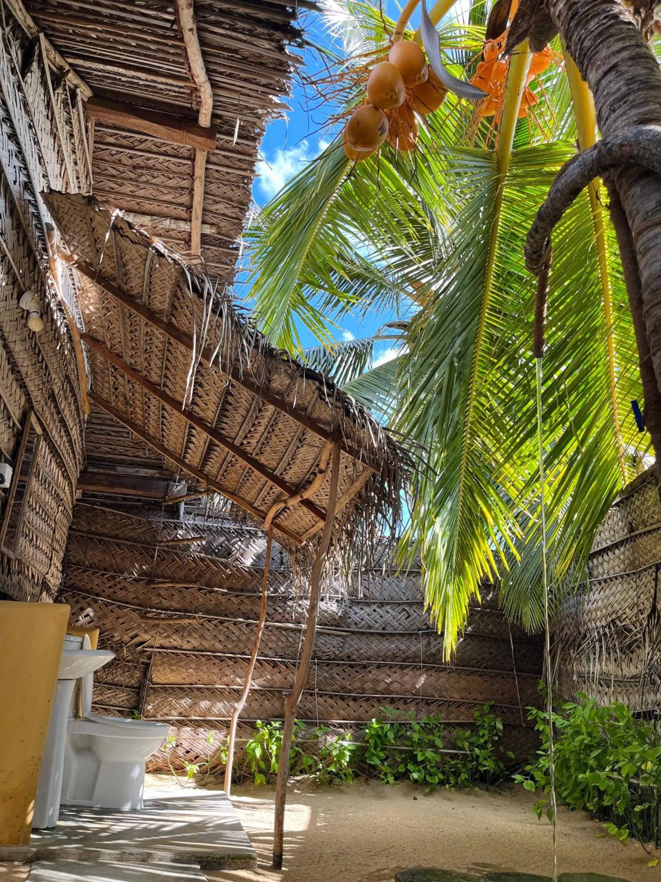 Bathroom in Windy Waves Beach Nature Resort & Kite School