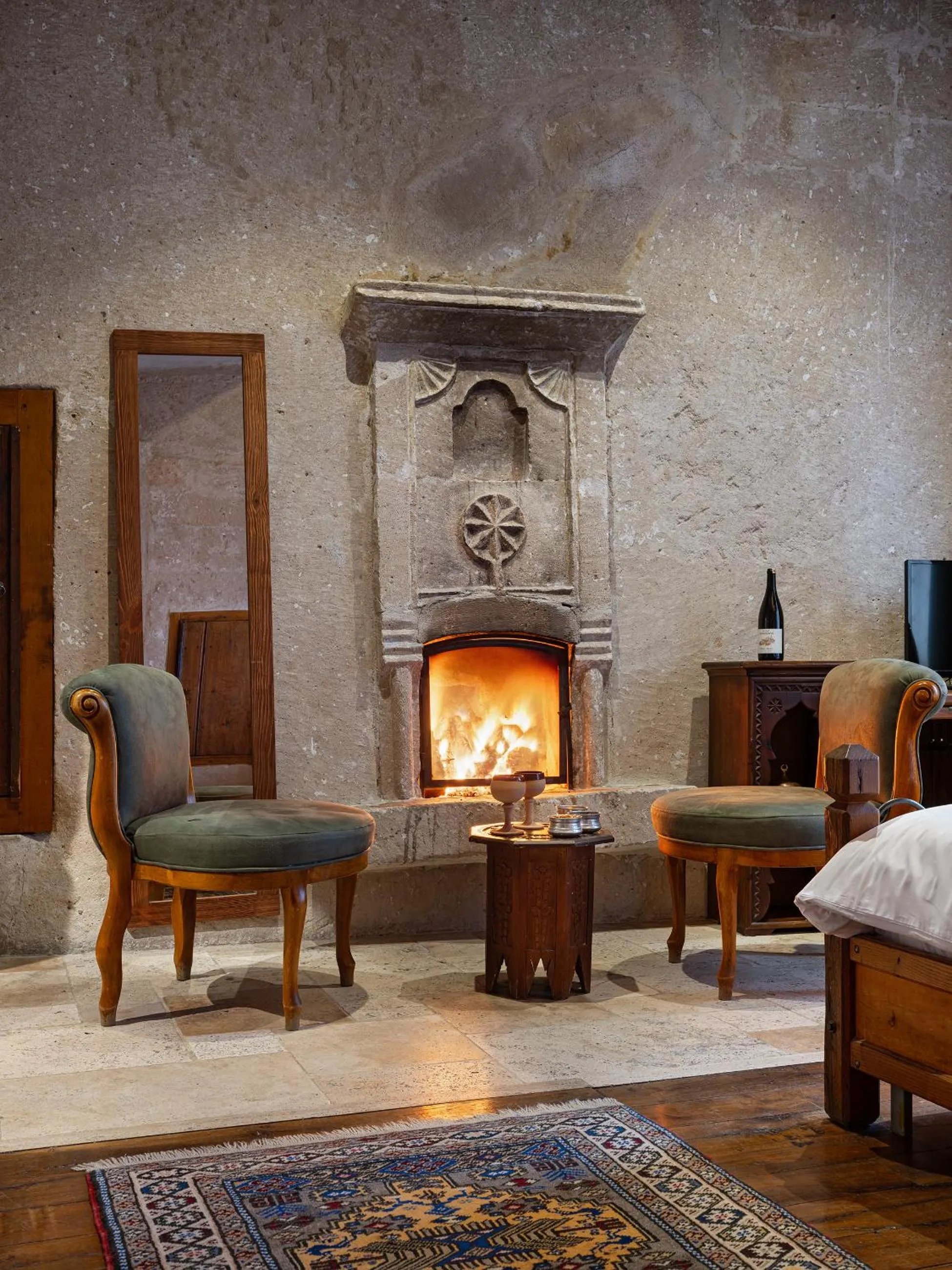 Living room in Kelebek Special Cave Hotel & Spa