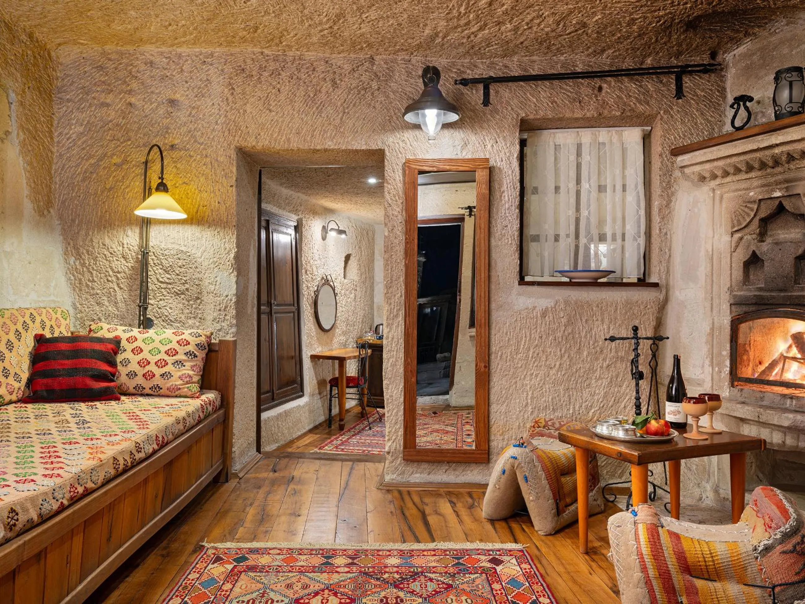 Living room in Kelebek Special Cave Hotel & Spa