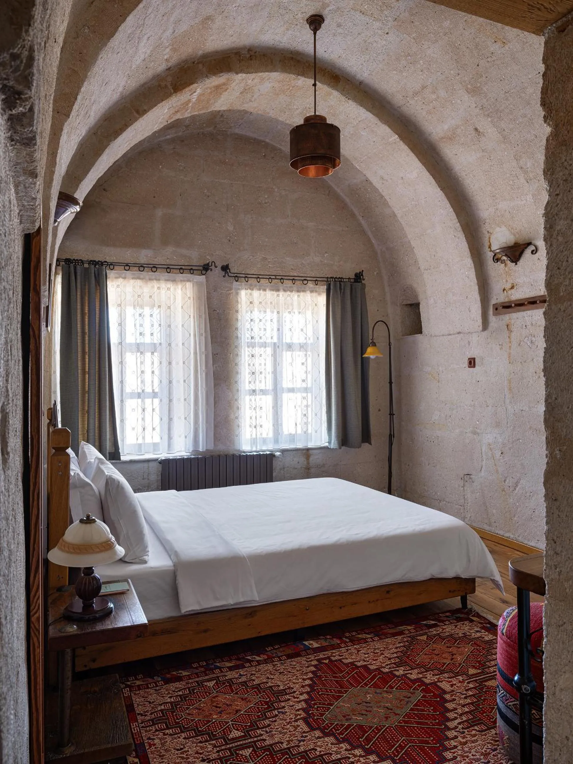 Bed in Kelebek Special Cave Hotel & Spa