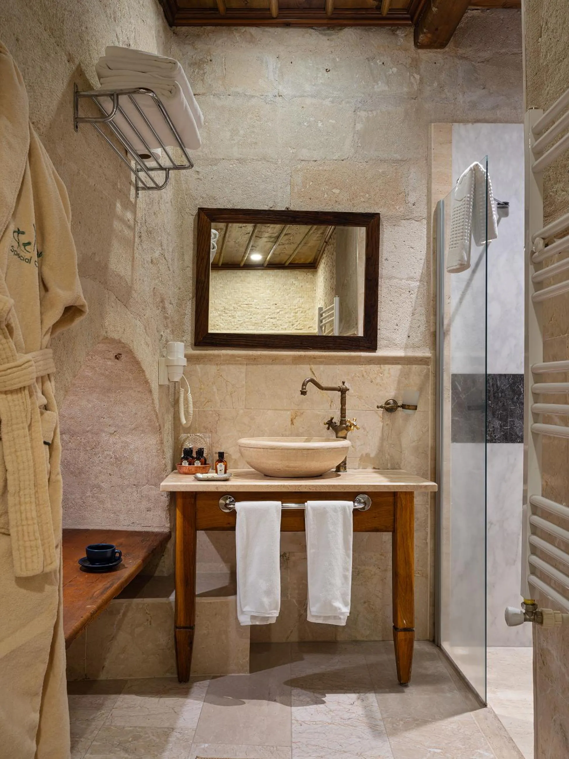 Bathroom in Kelebek Special Cave Hotel & Spa