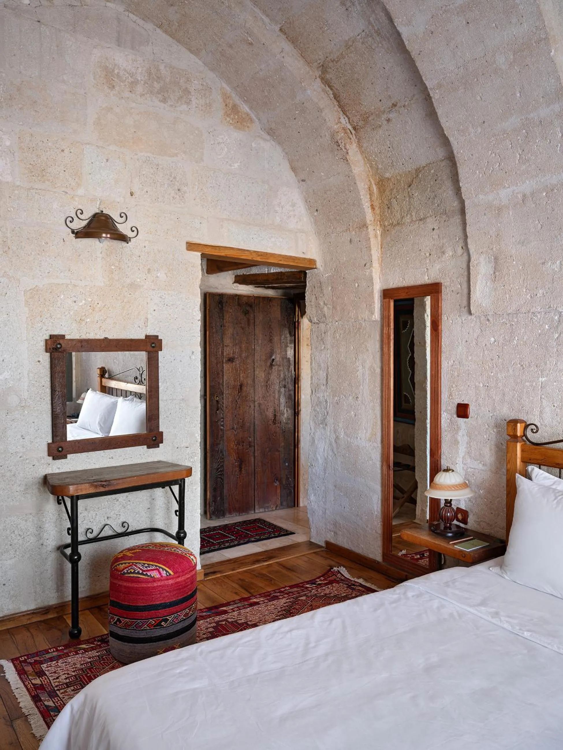 Bed in Kelebek Special Cave Hotel & Spa