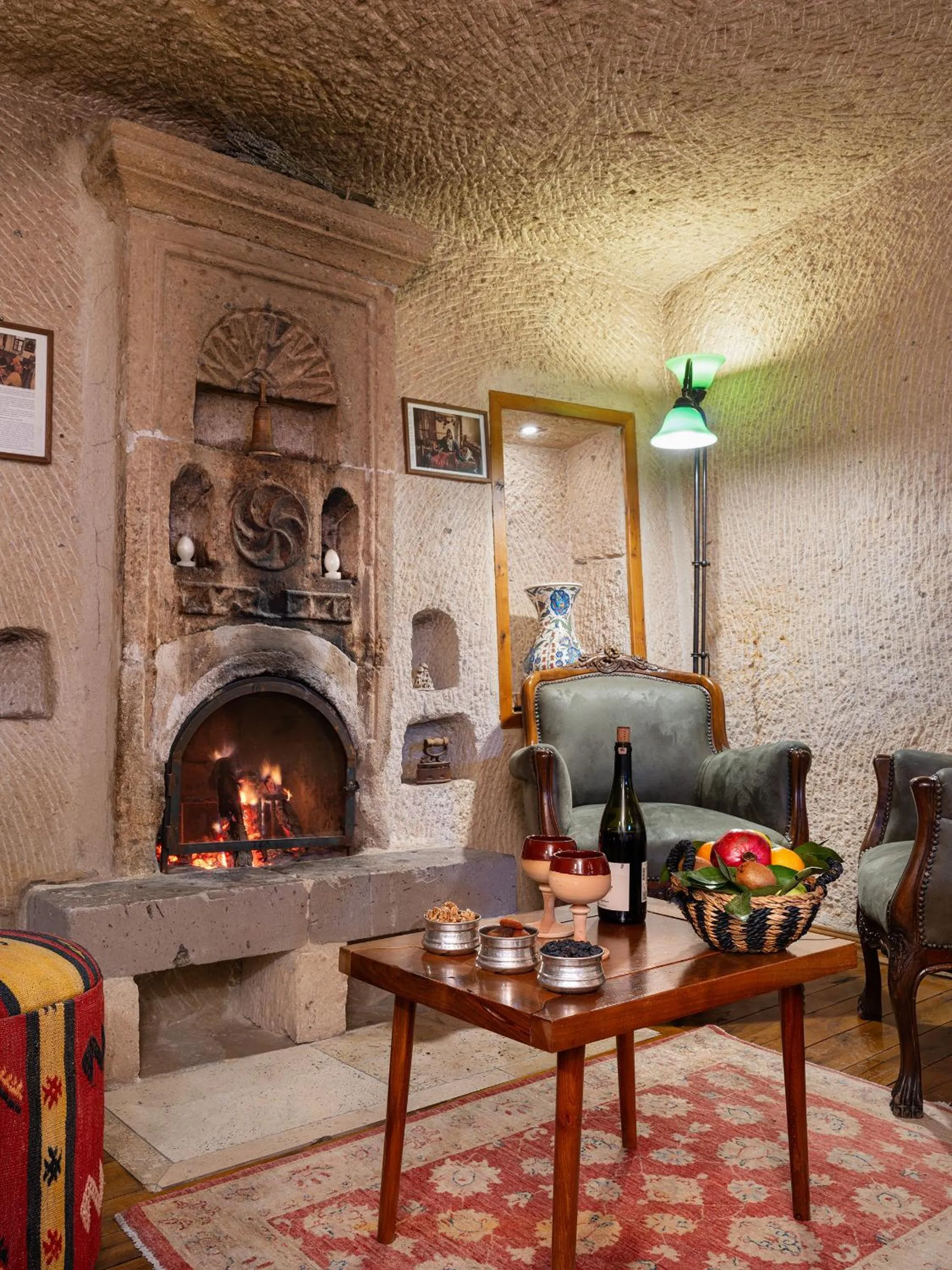 Seating area in Kelebek Special Cave Hotel & Spa