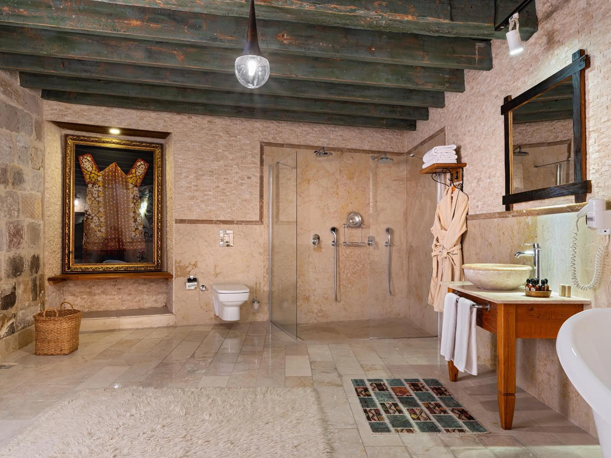 Bathroom in Kelebek Special Cave Hotel & Spa