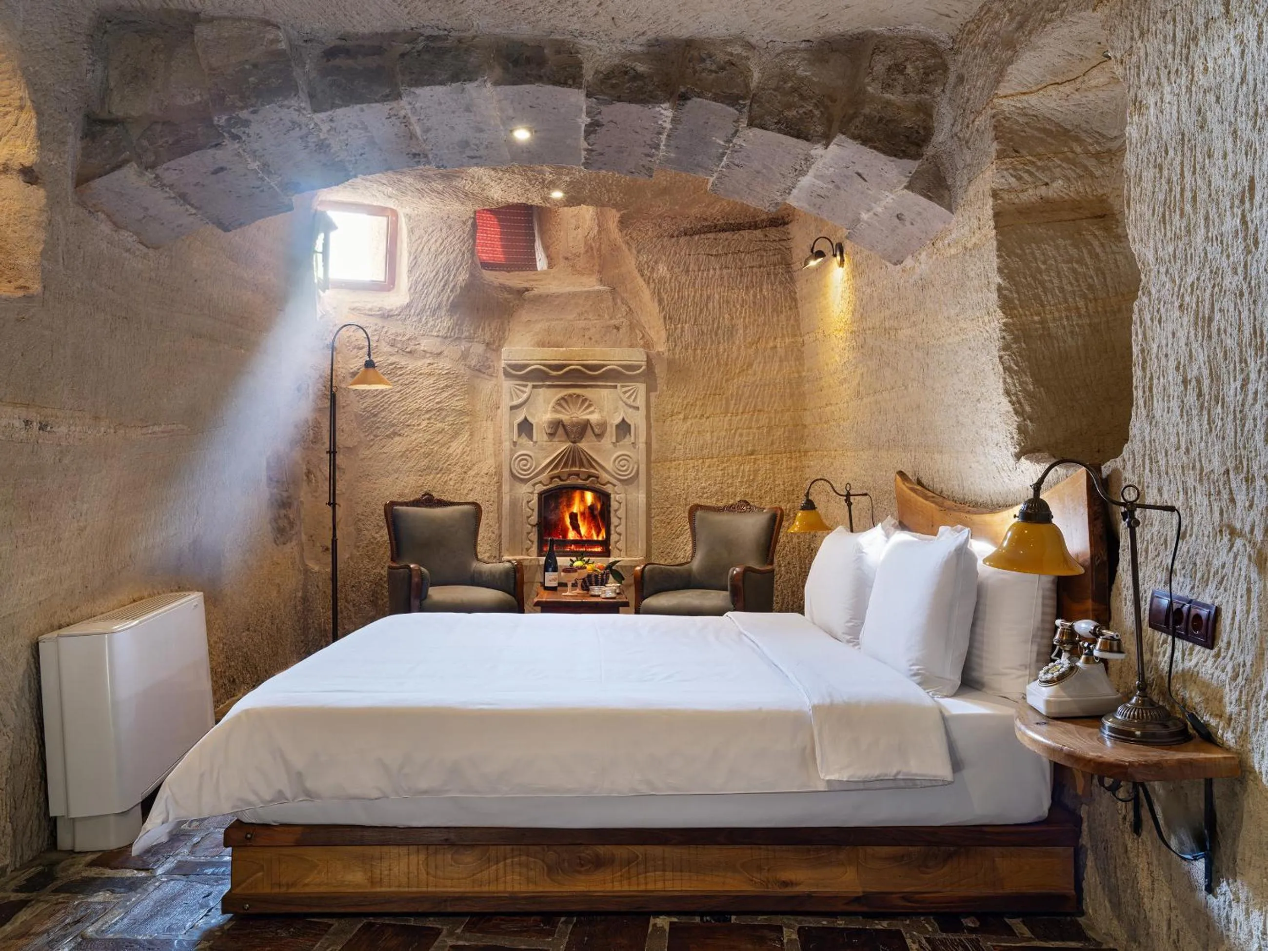 Bedroom, Bed in Kelebek Special Cave Hotel & Spa