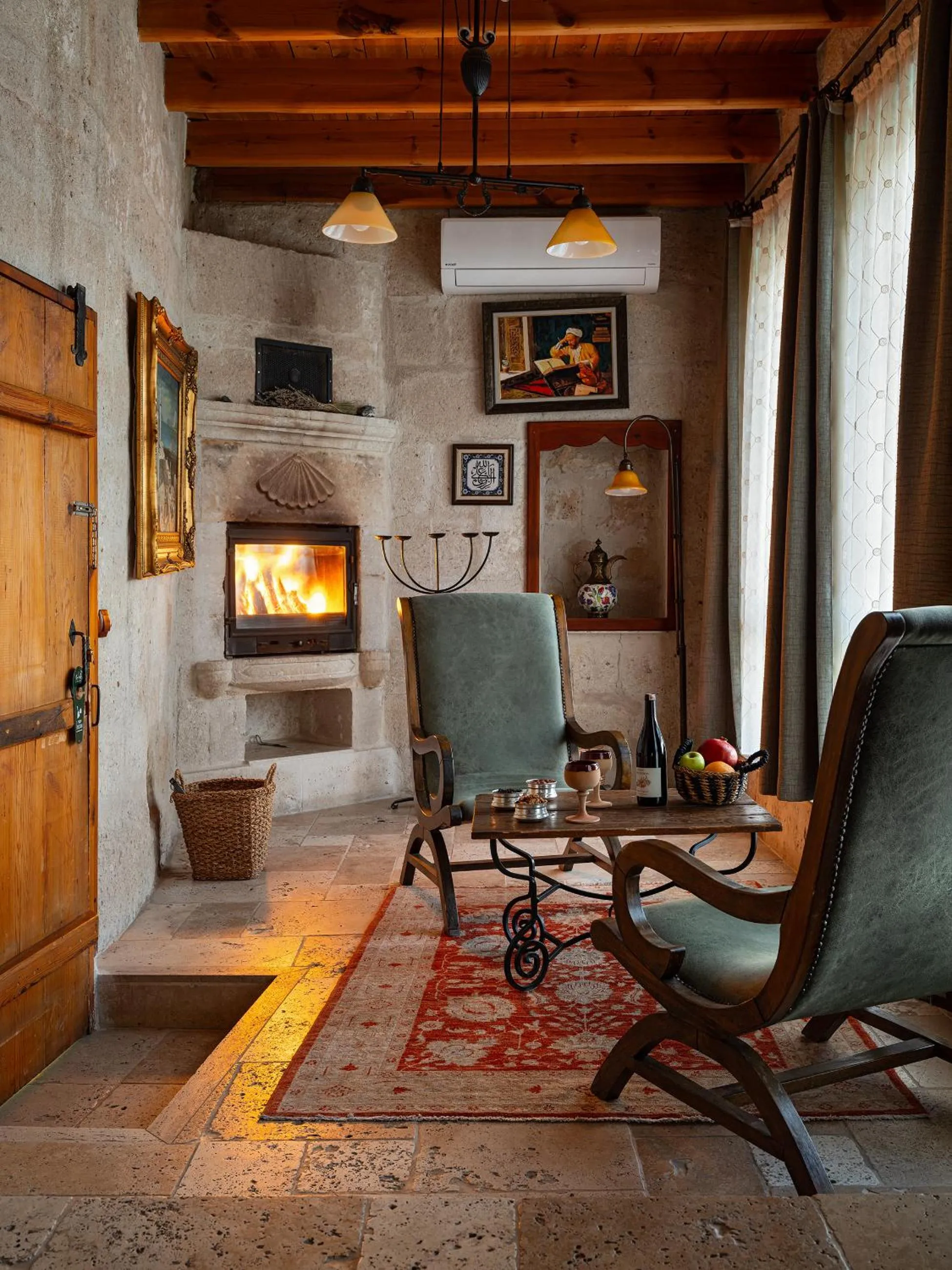 Living room in Kelebek Special Cave Hotel & Spa