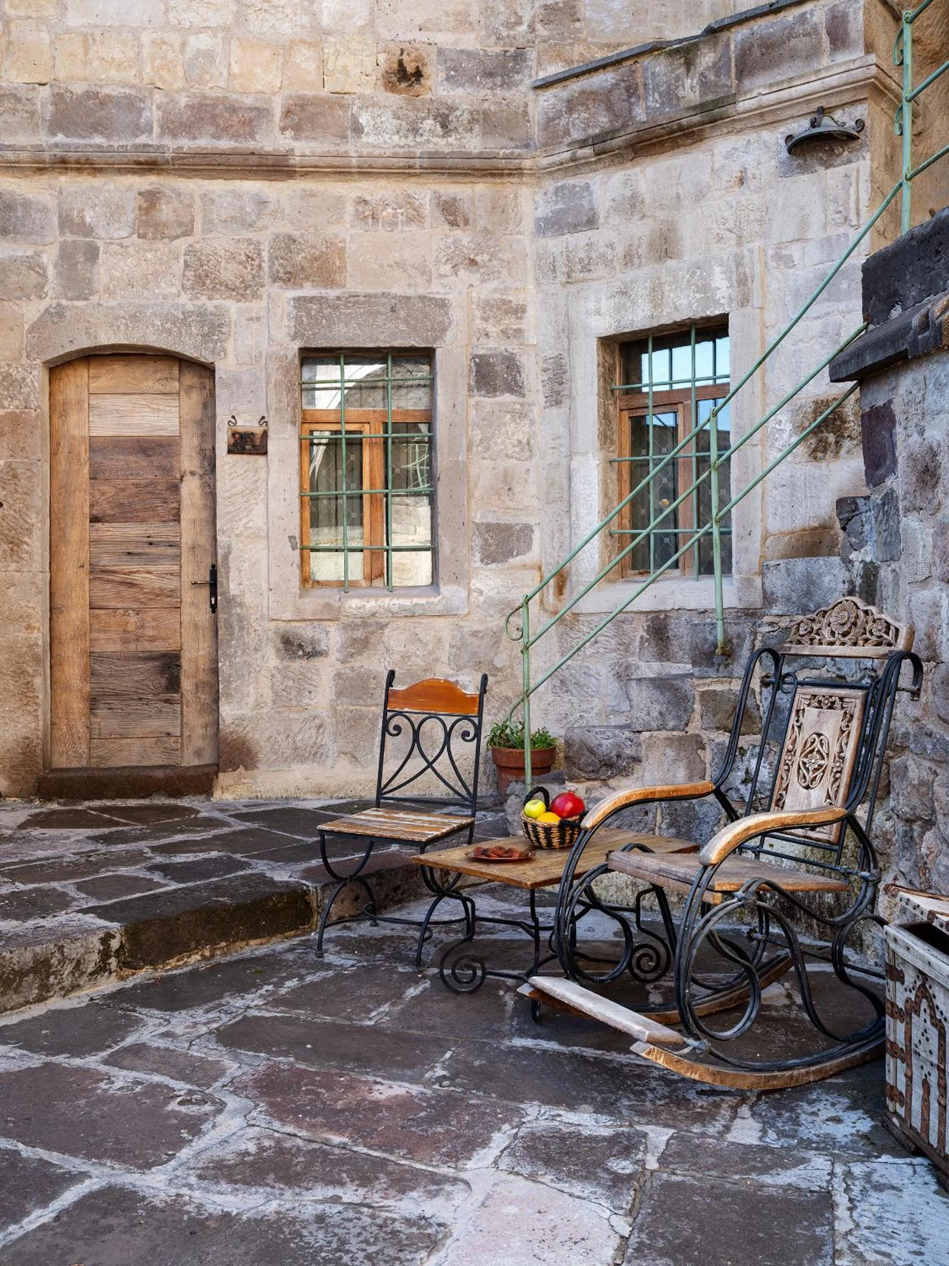 Patio in Kelebek Special Cave Hotel & Spa