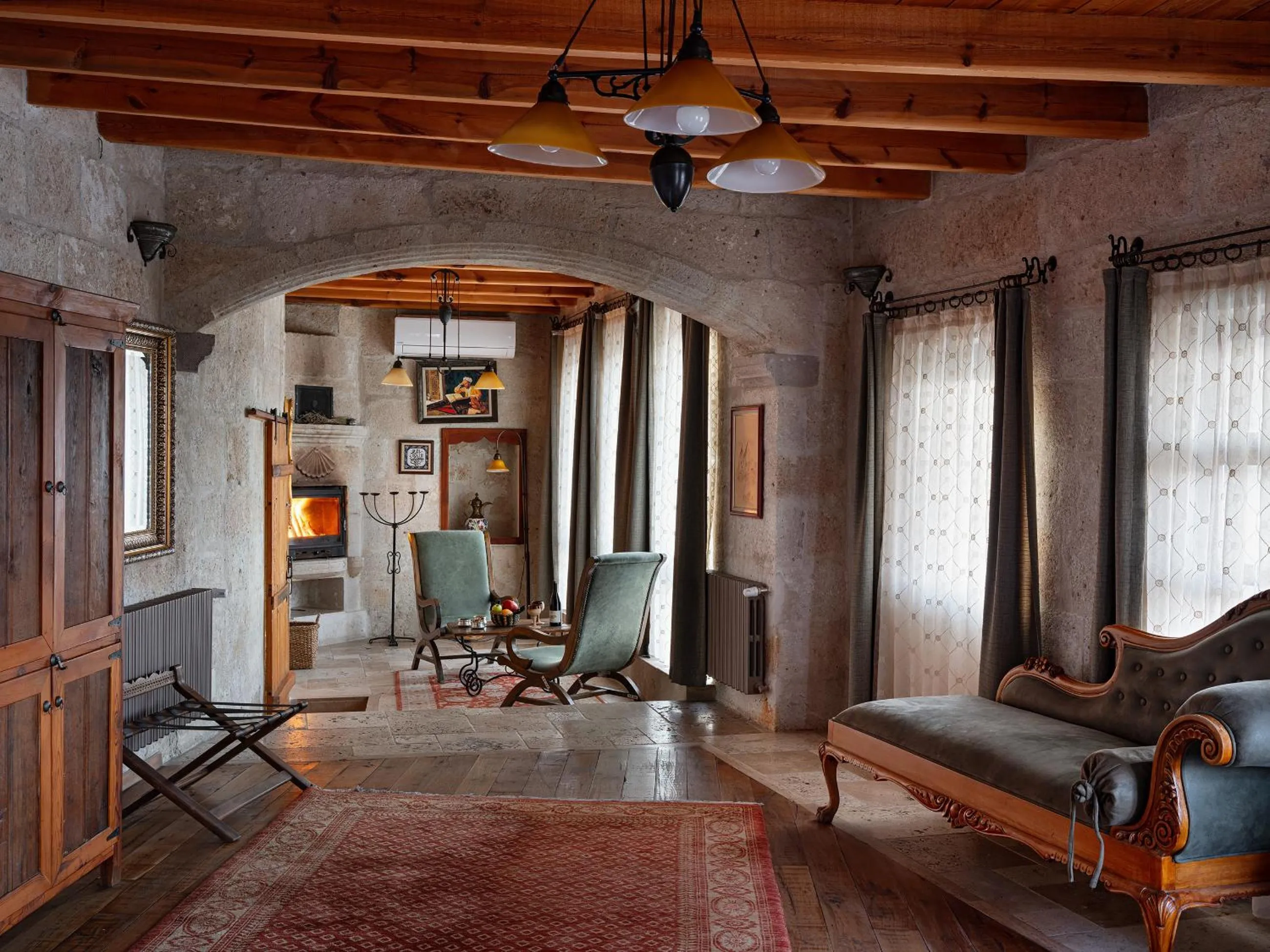Seating area in Kelebek Special Cave Hotel & Spa
