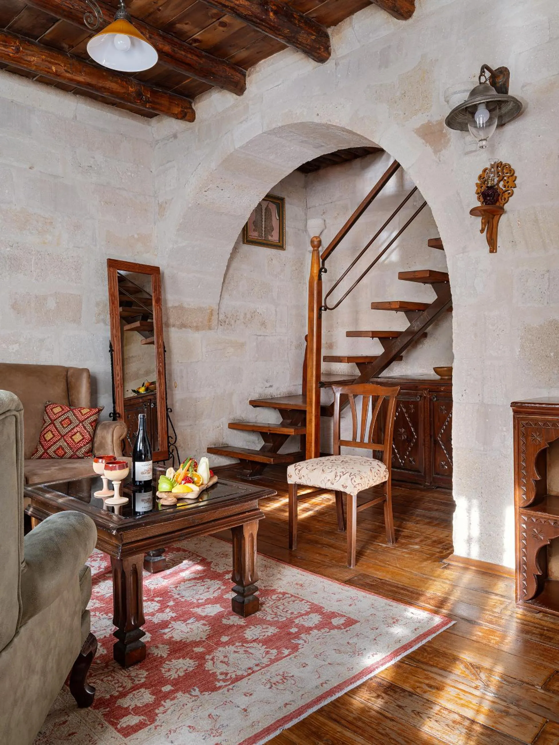 Living room in Kelebek Special Cave Hotel & Spa