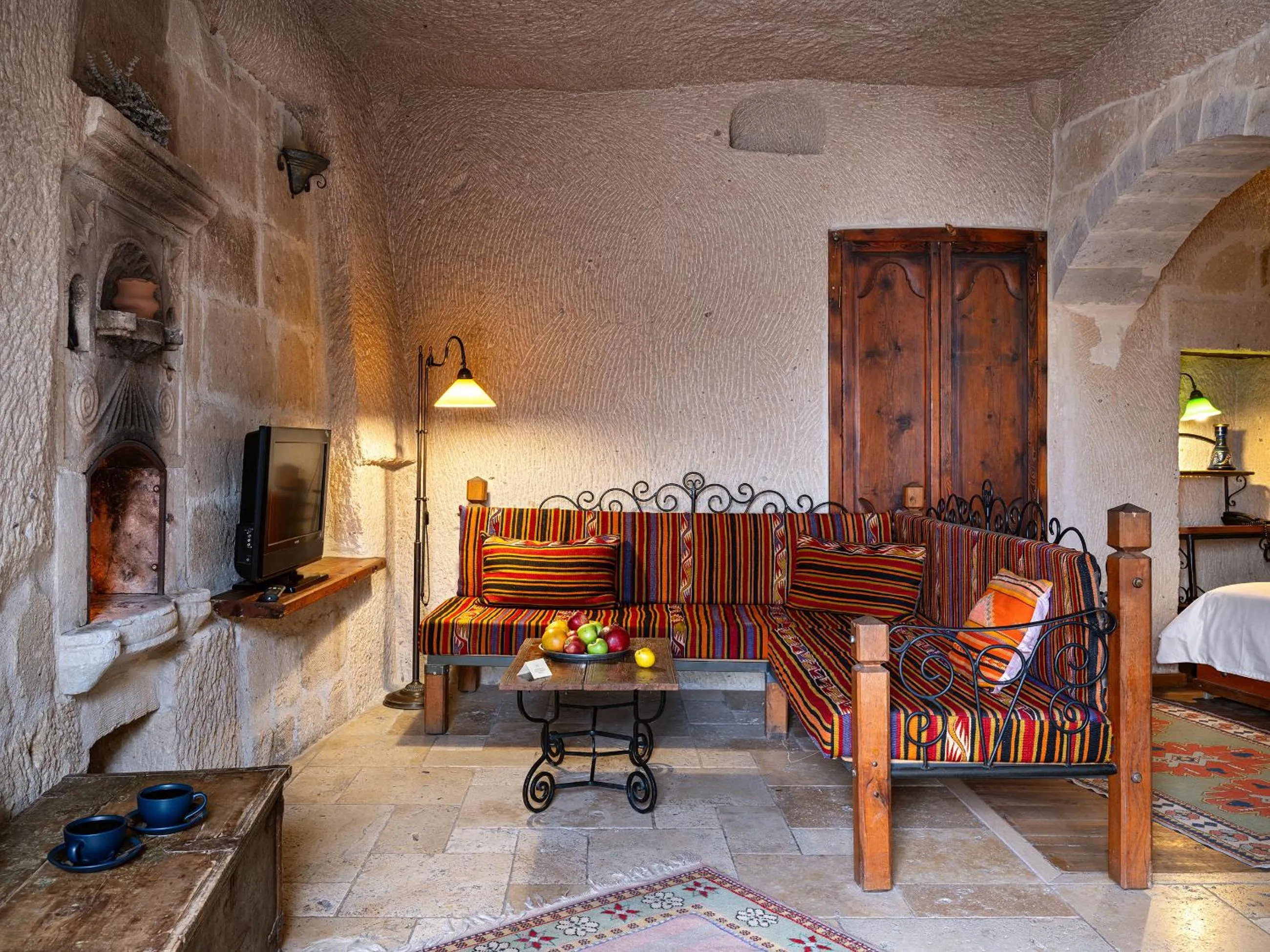 Living room in Kelebek Special Cave Hotel & Spa