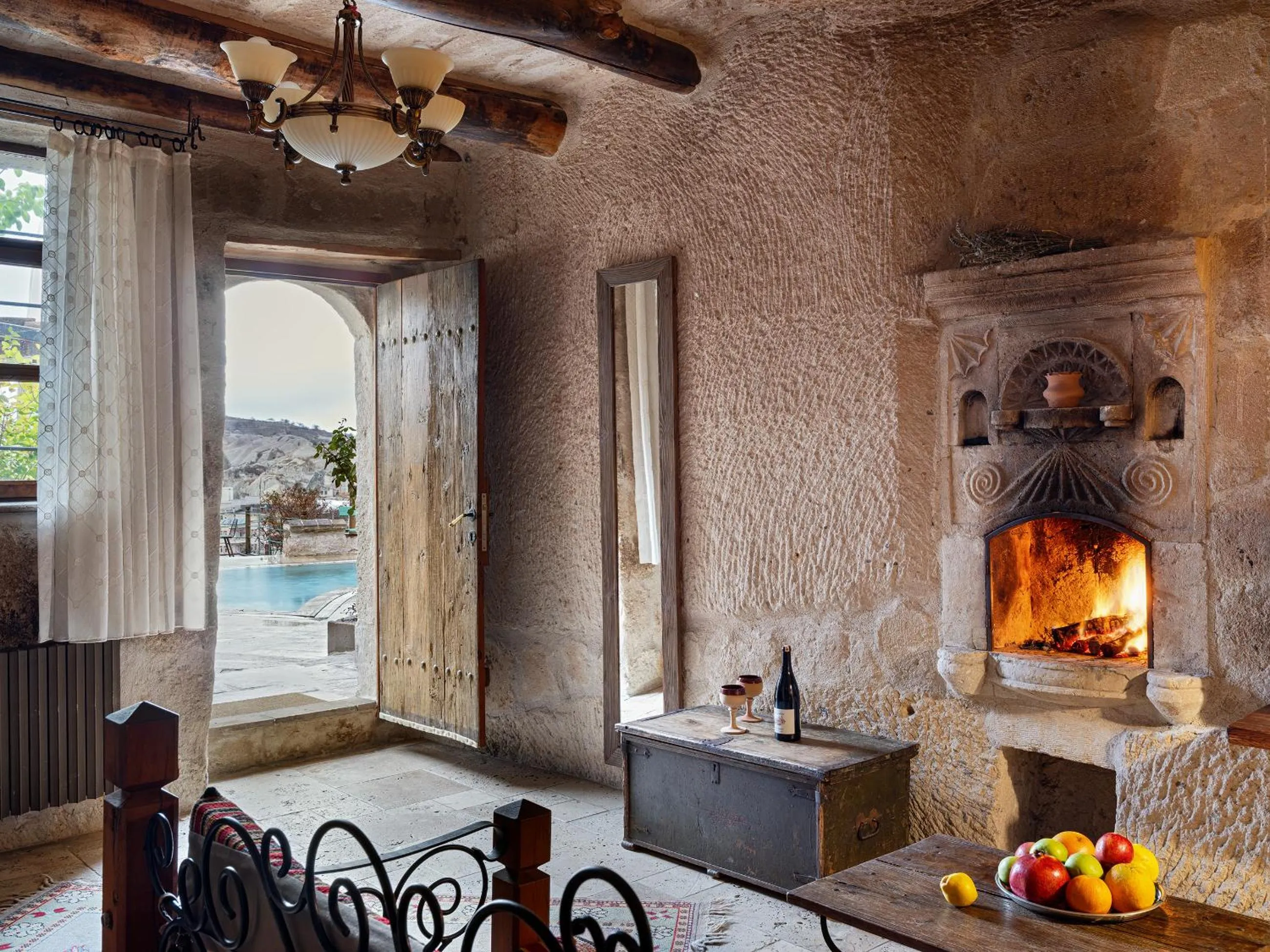Seating area in Kelebek Special Cave Hotel & Spa