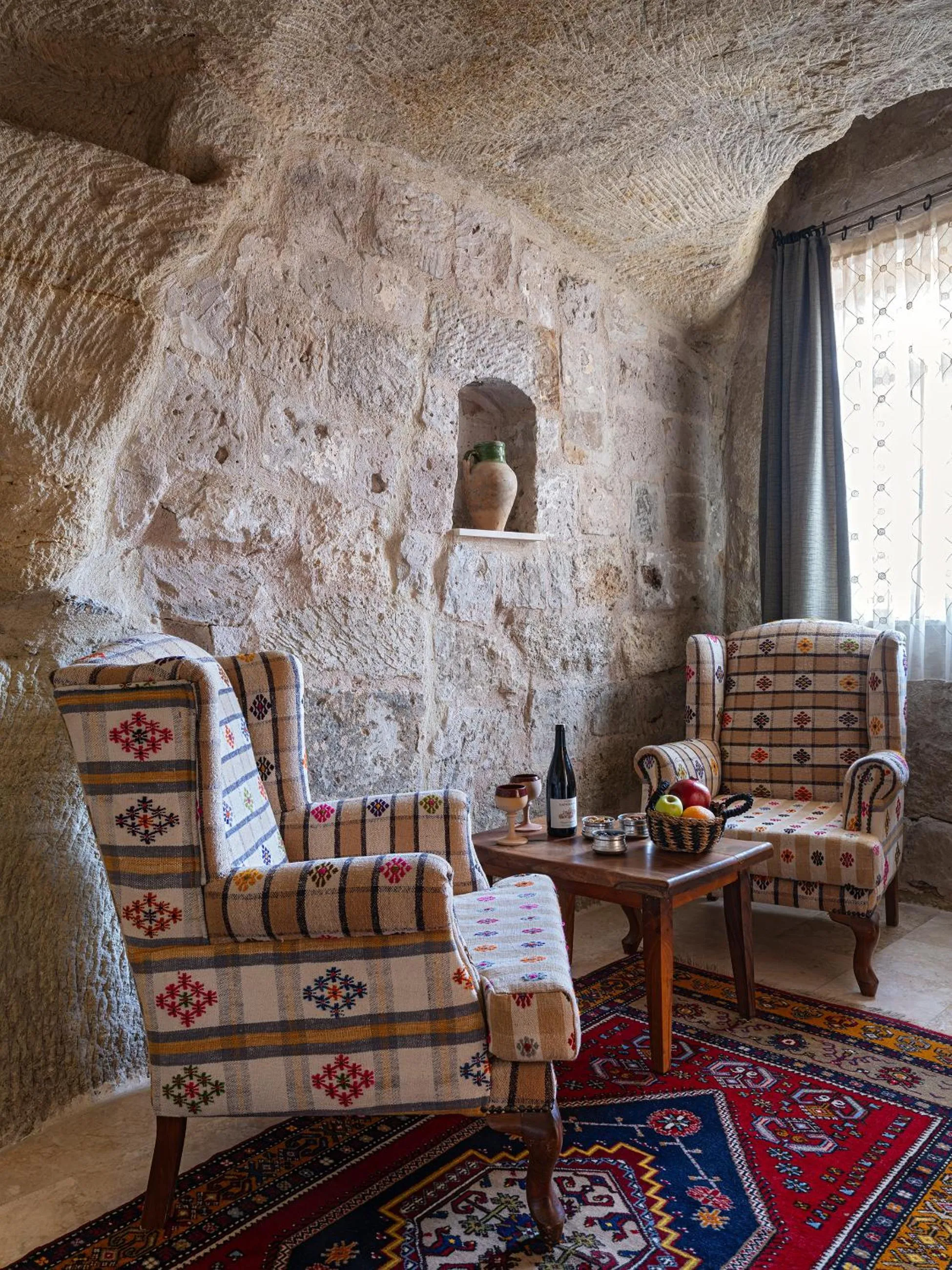 Seating area in Kelebek Special Cave Hotel & Spa