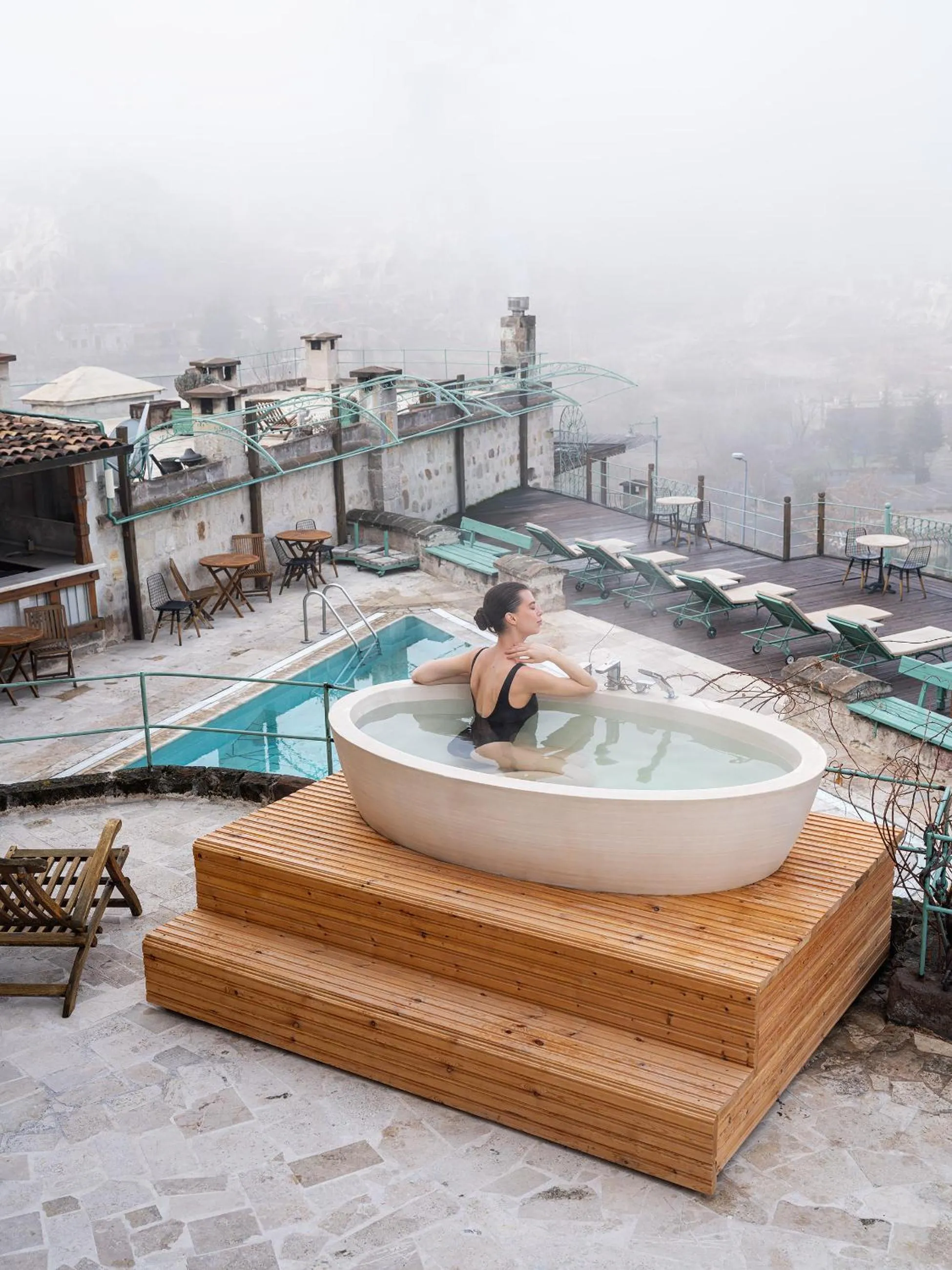 Natural landscape in Kelebek Special Cave Hotel & Spa