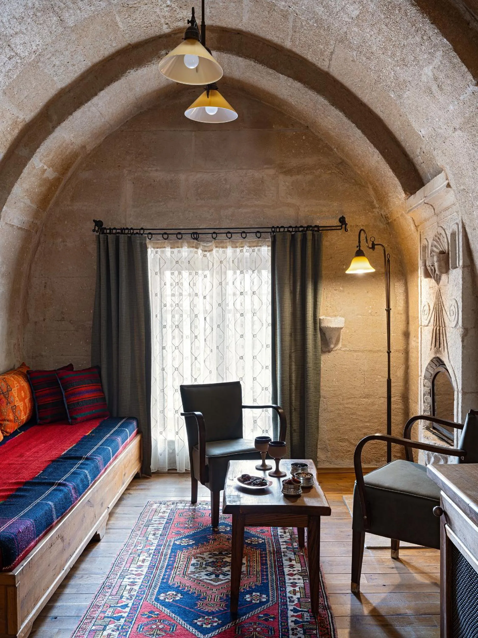 Living room, Bed in Kelebek Special Cave Hotel & Spa