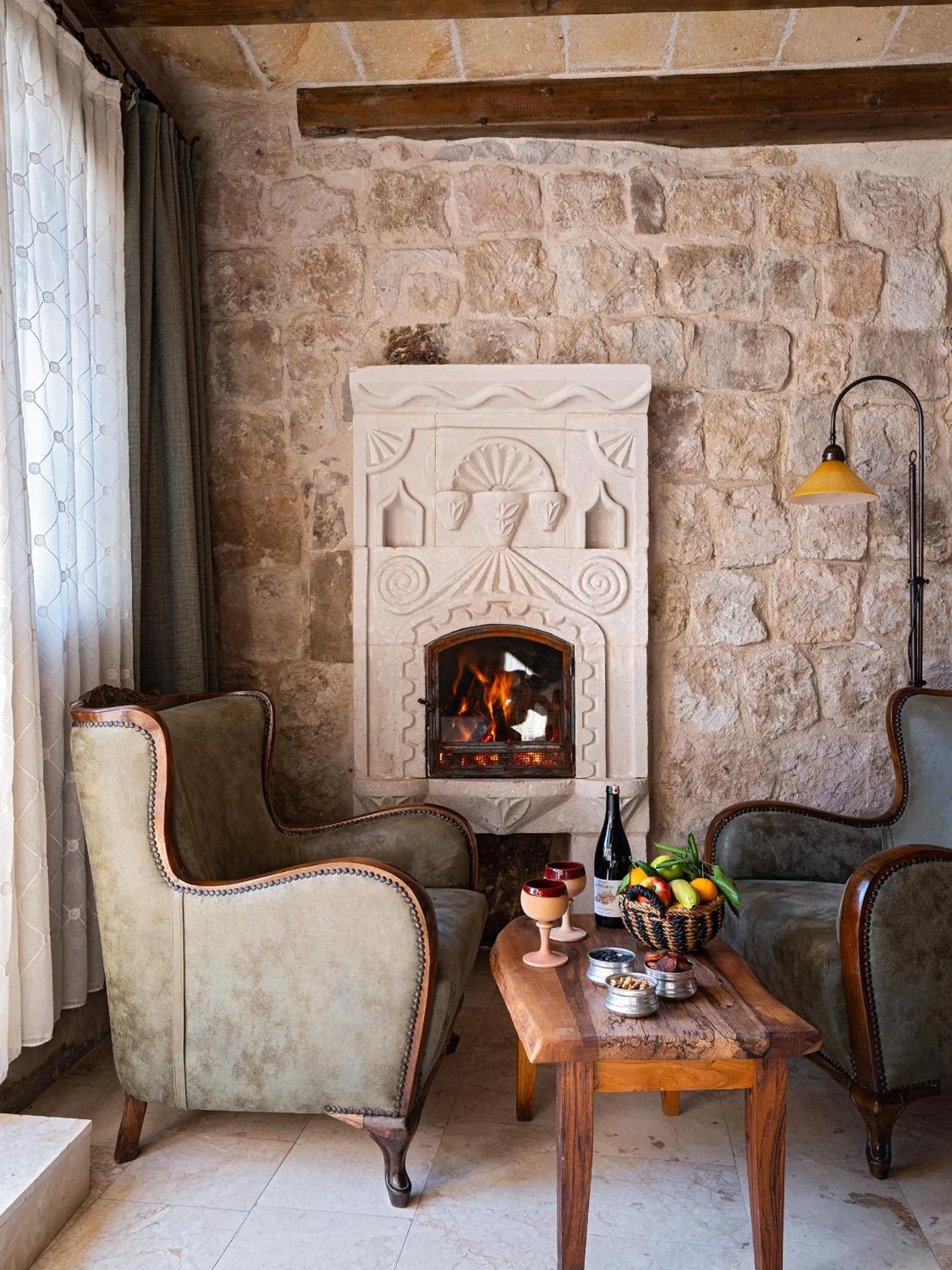 Seating area in Kelebek Special Cave Hotel & Spa