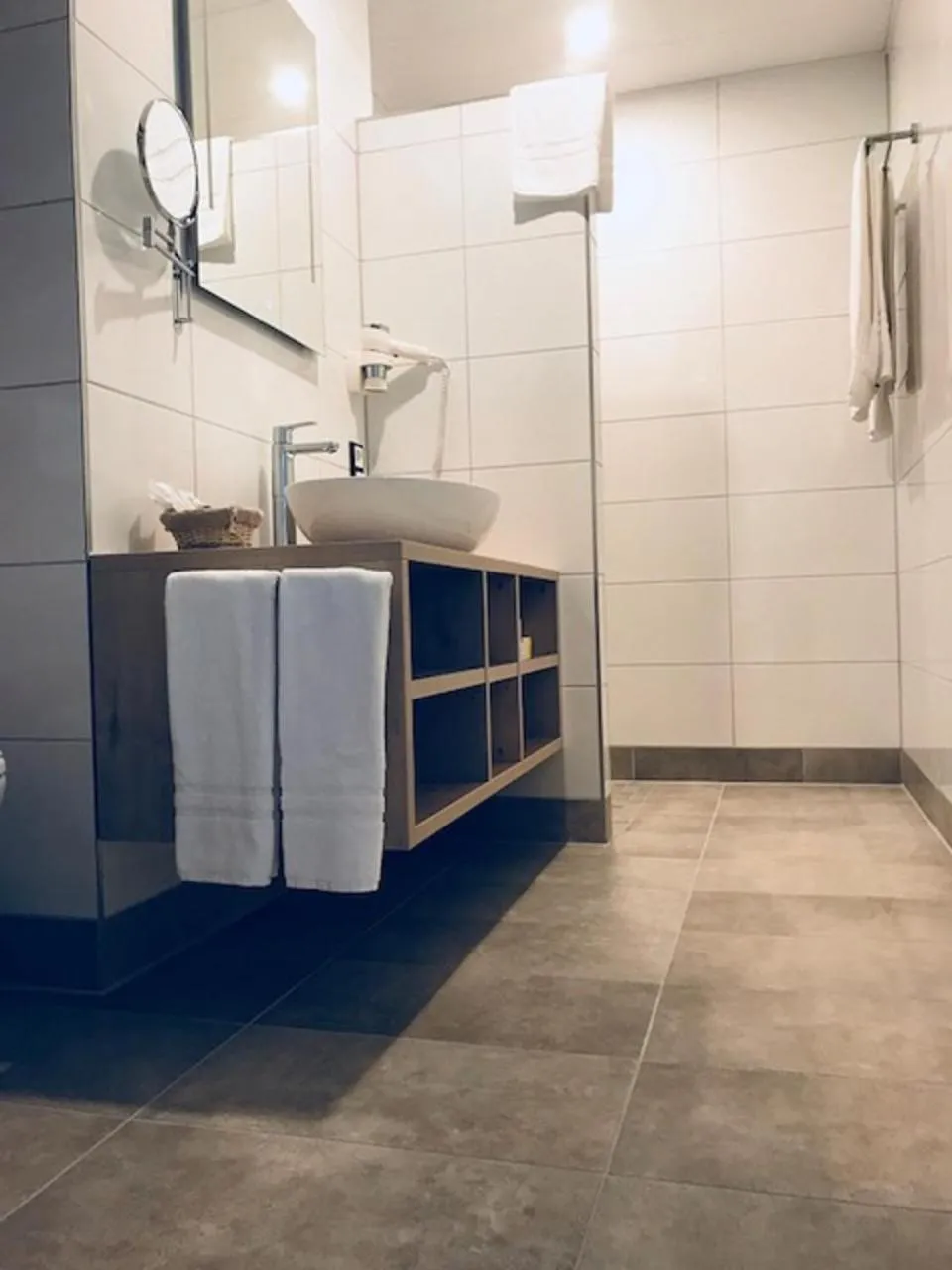 Bathroom in Hotel an der Burgschänke