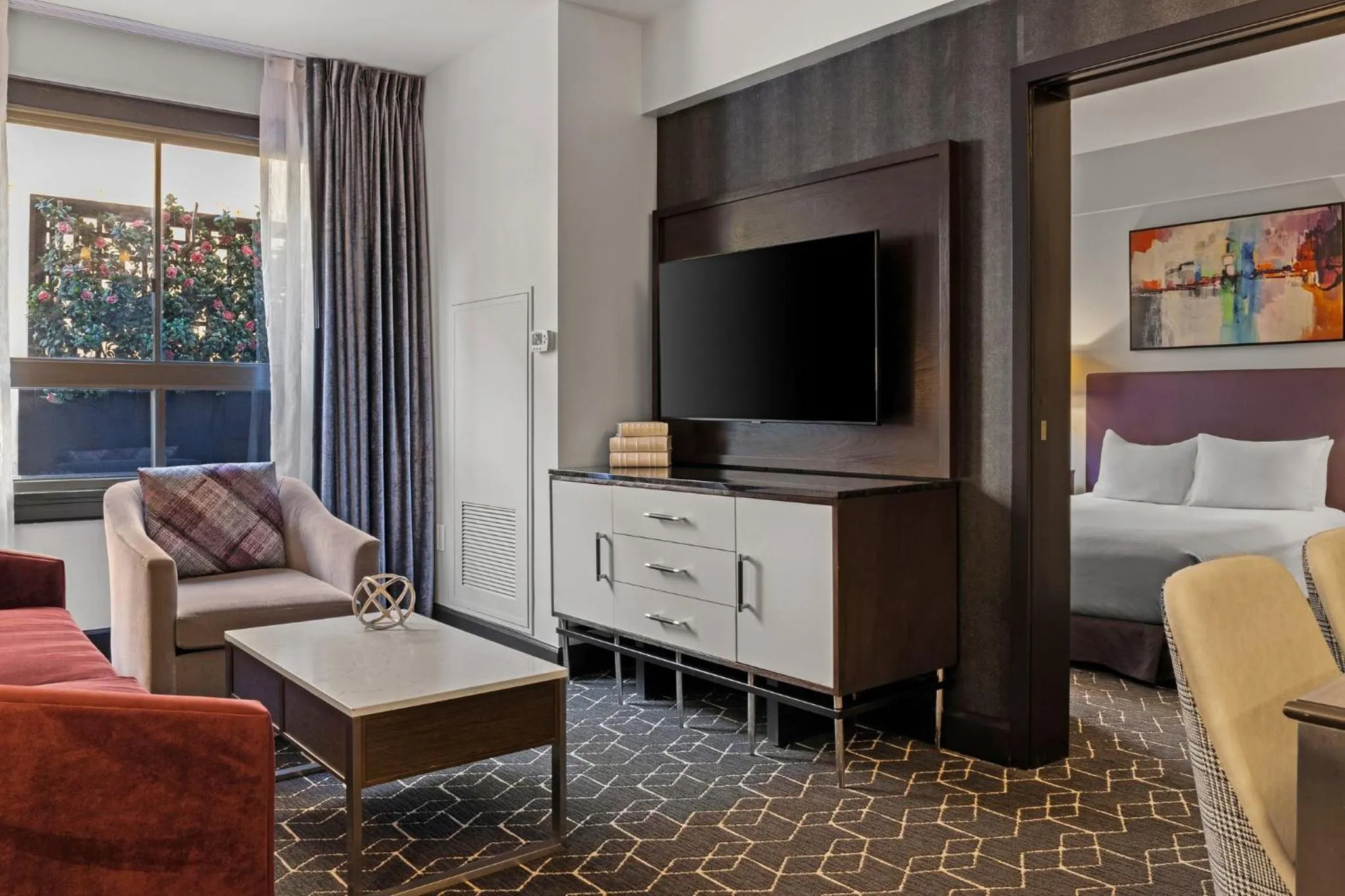 Living room in Club Wyndham Canterbury