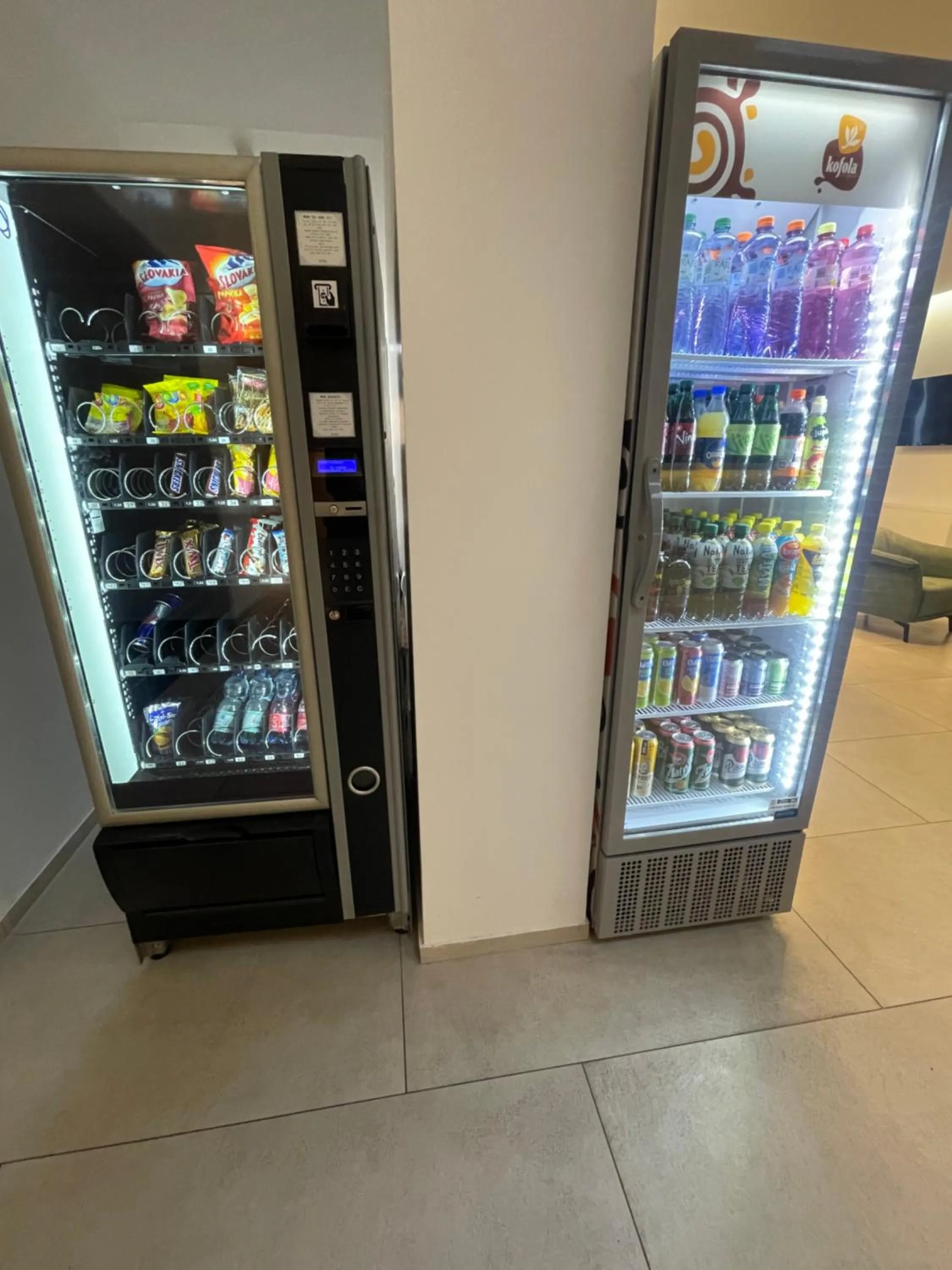 vending machine in Hotel SPECTRUM