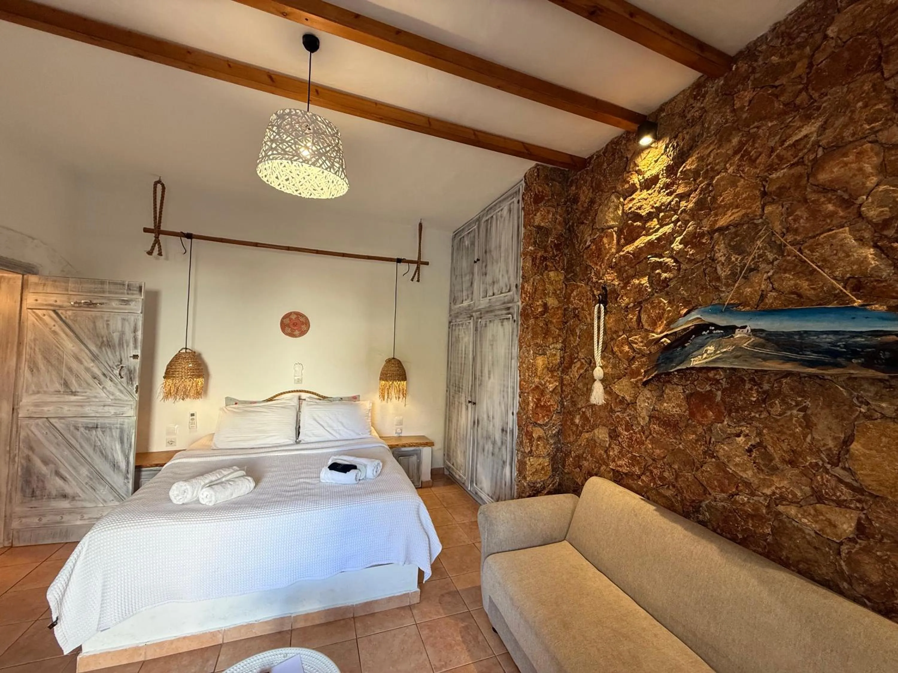Bedroom, Bed in Atlazia Suites