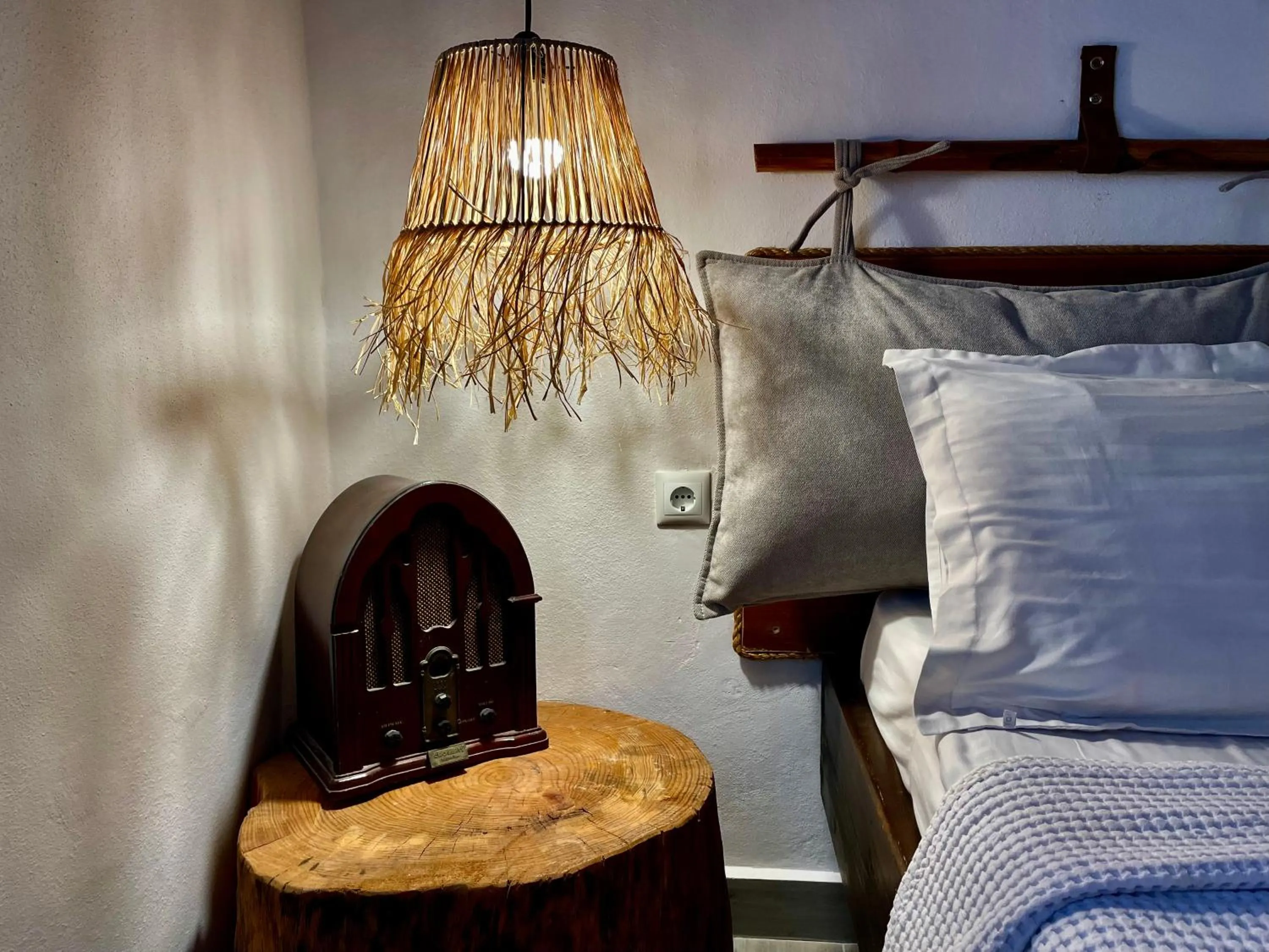 Bed in Atlazia Suites