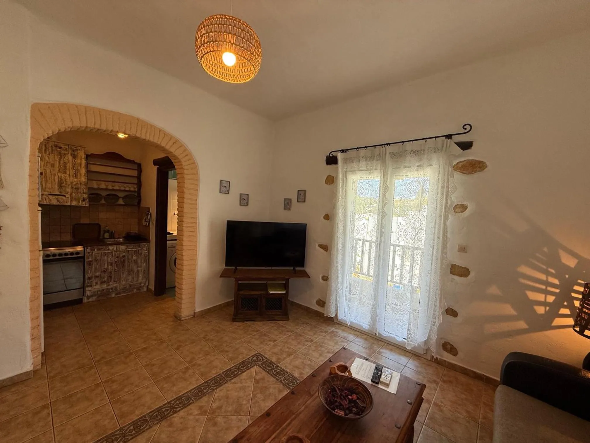 Living room in Atlazia Suites