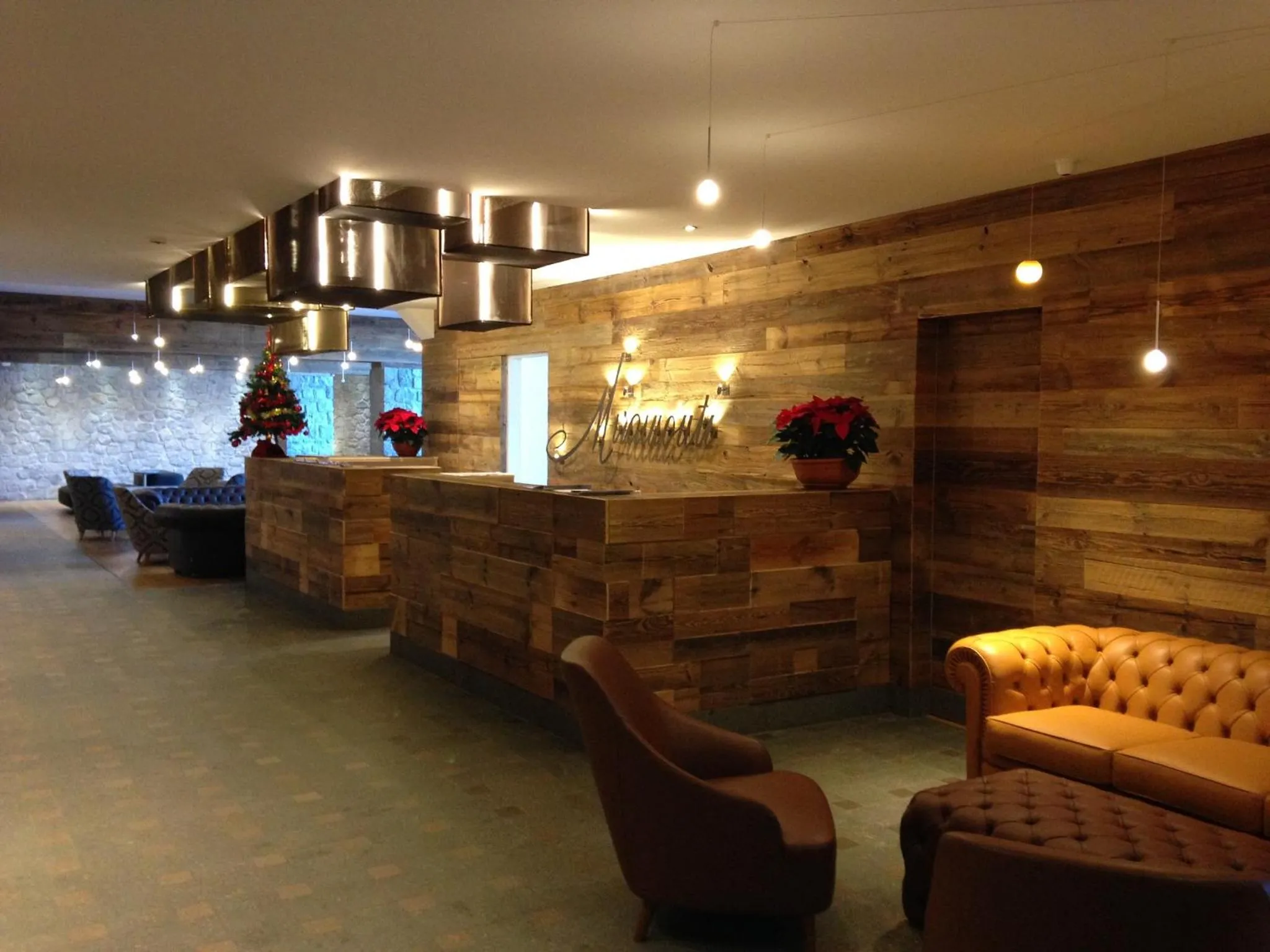 Communal lounge/ TV room in Grand Hotel Miramonti