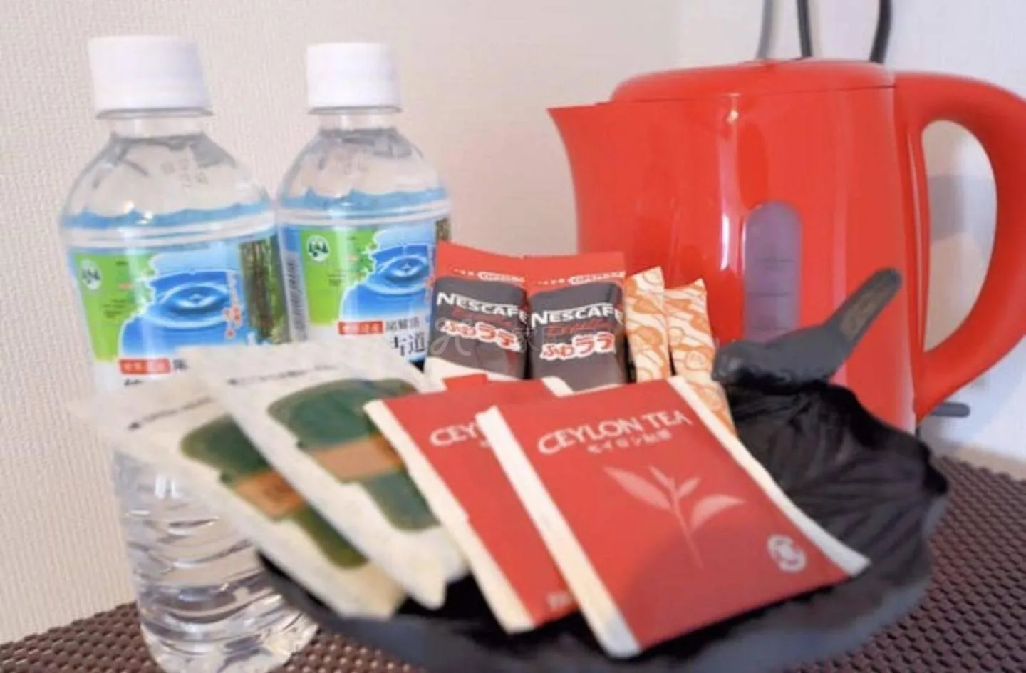 Food and drinks in Luxury Guest House in Tokyo Shinjuku