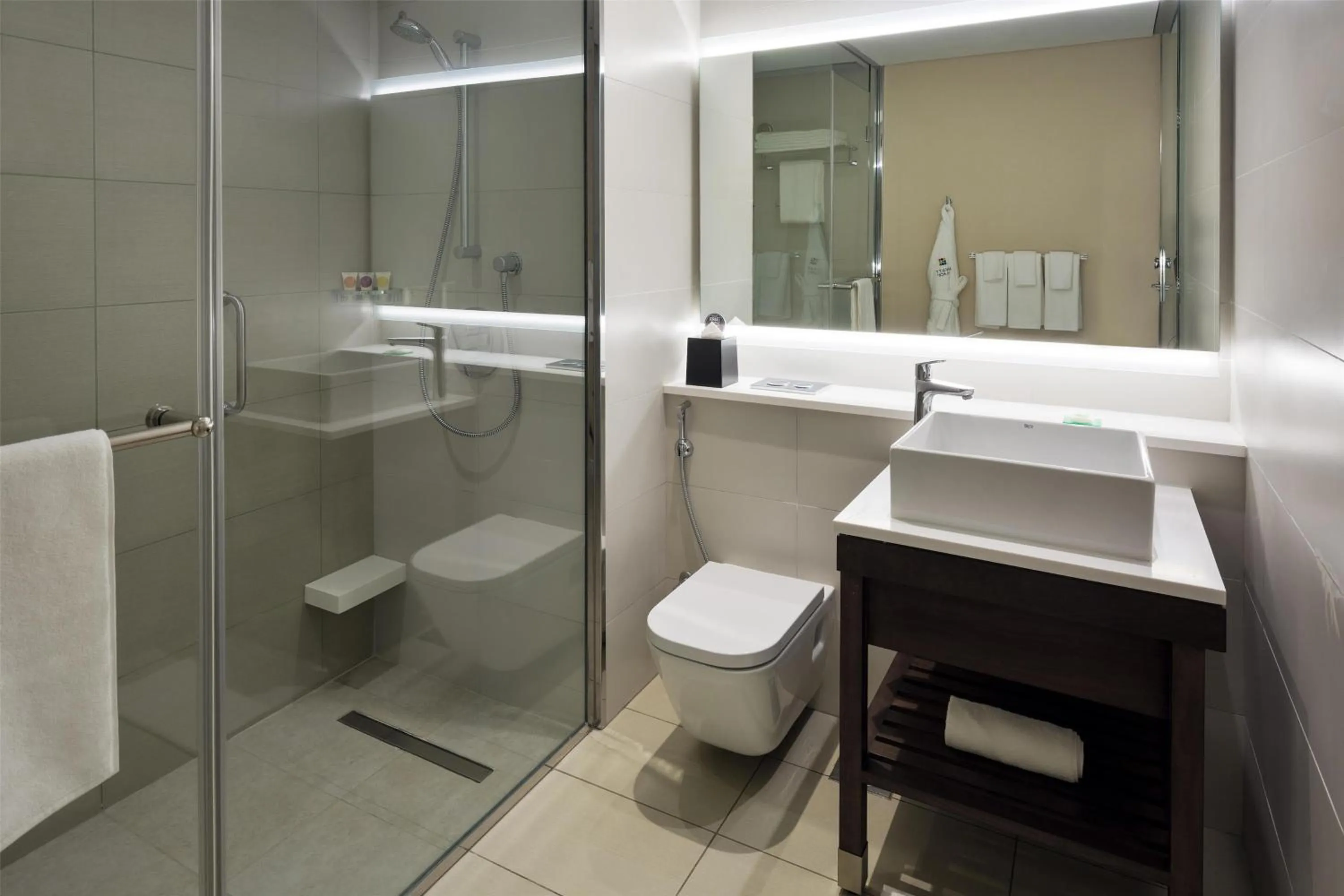 Bathroom in Hyatt Place Riyadh Sulaimania