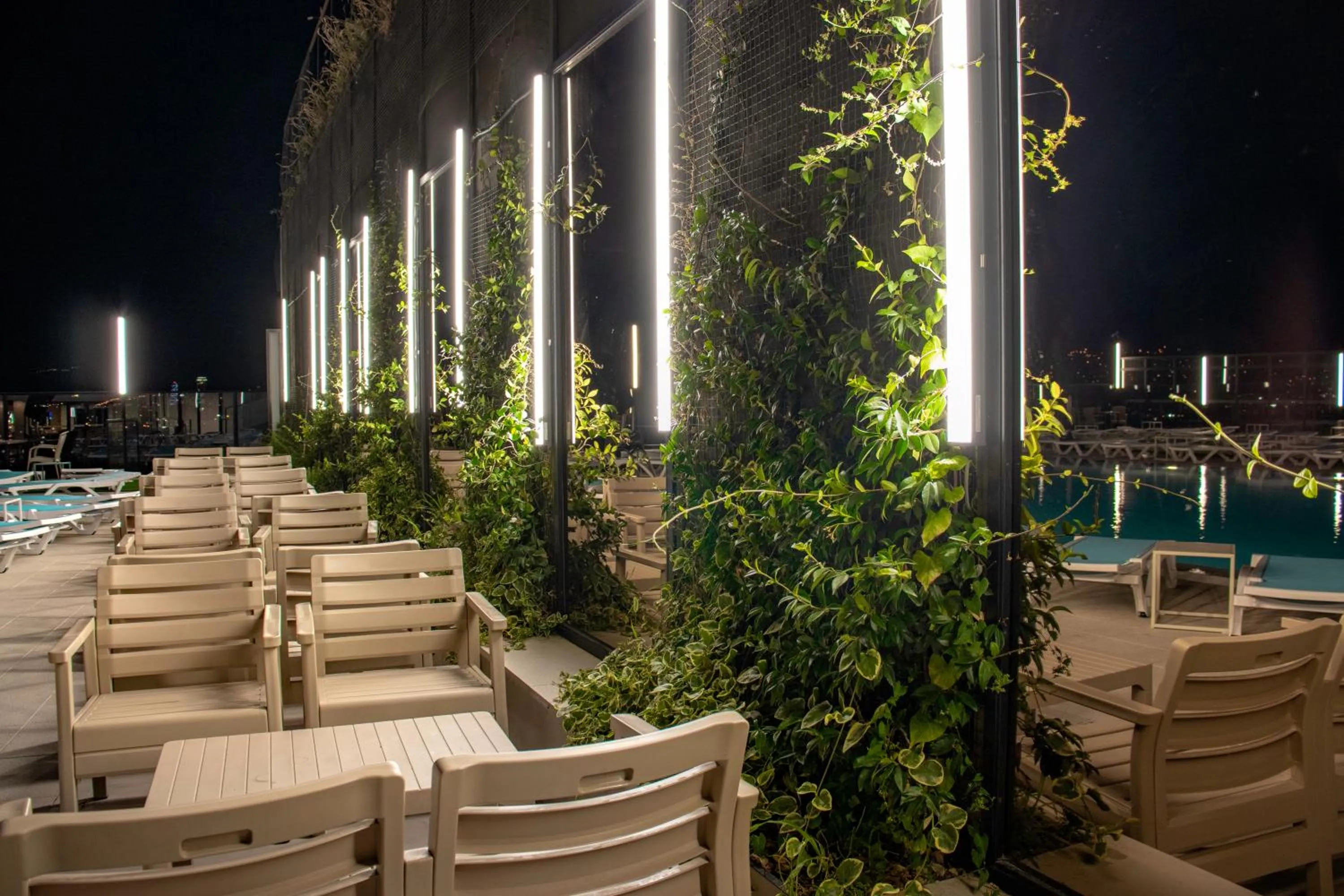 Night in Hotel Beaumonde Garden