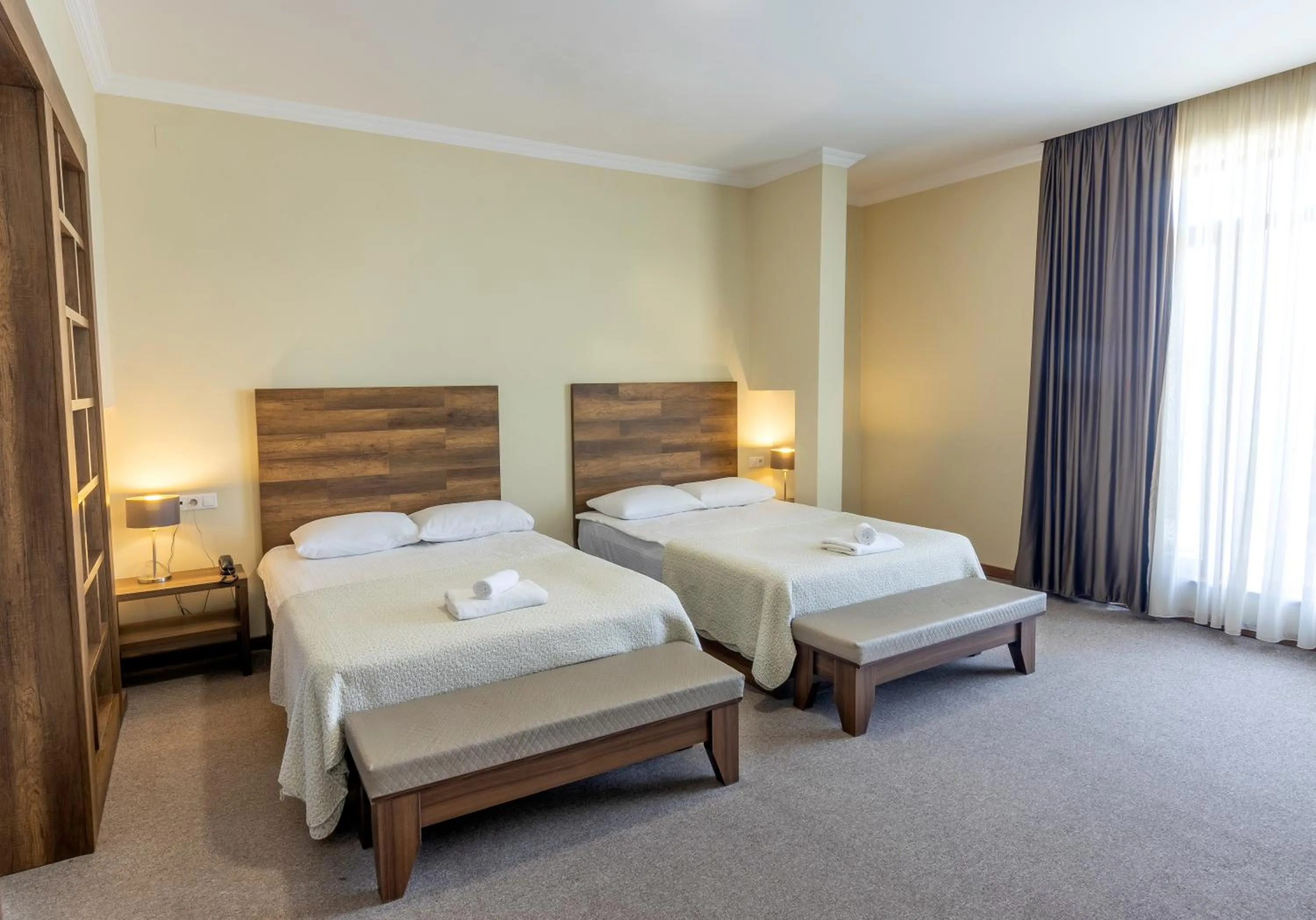 Bed in Hotel Beaumonde Garden