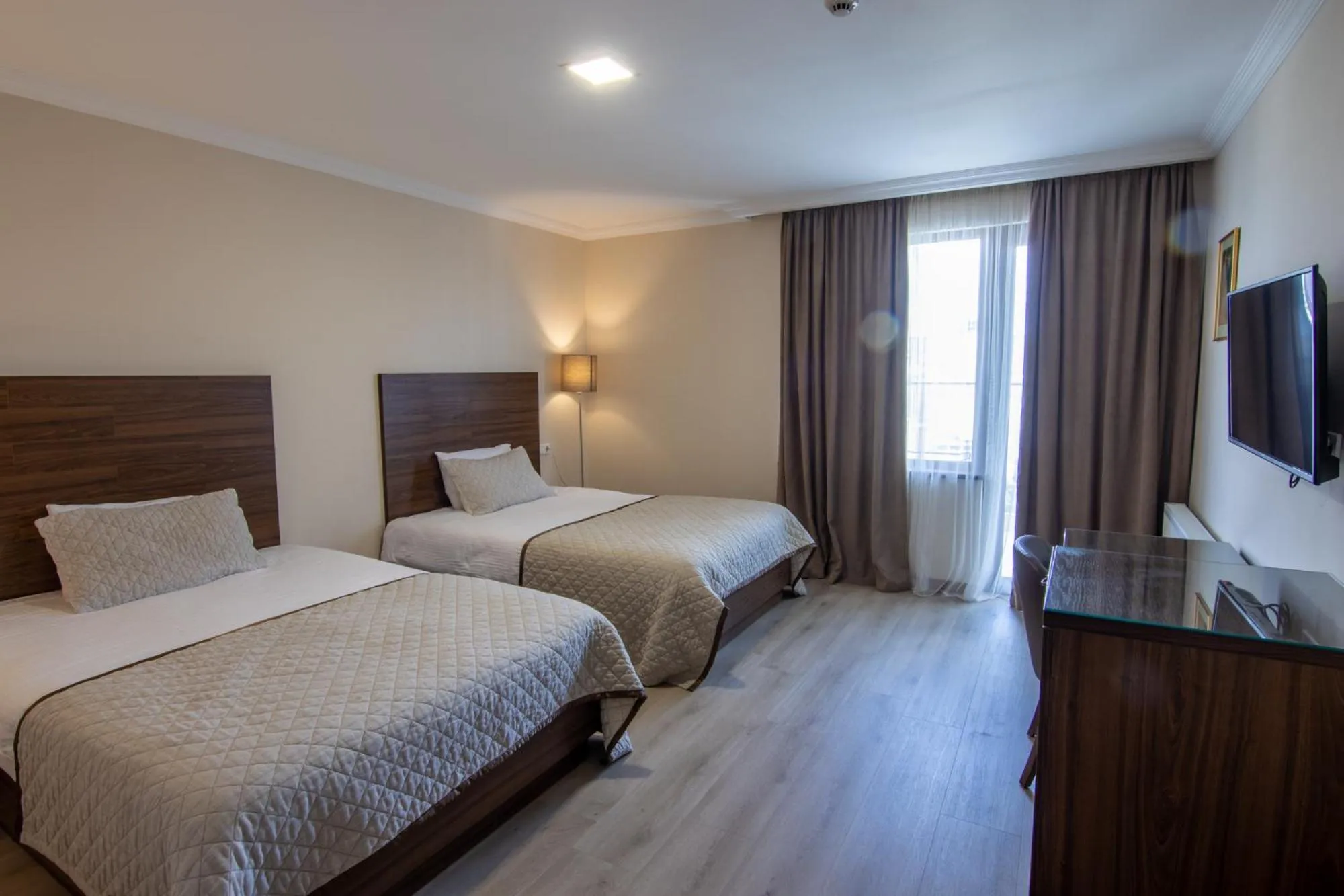 Bed in Hotel Beaumonde Garden