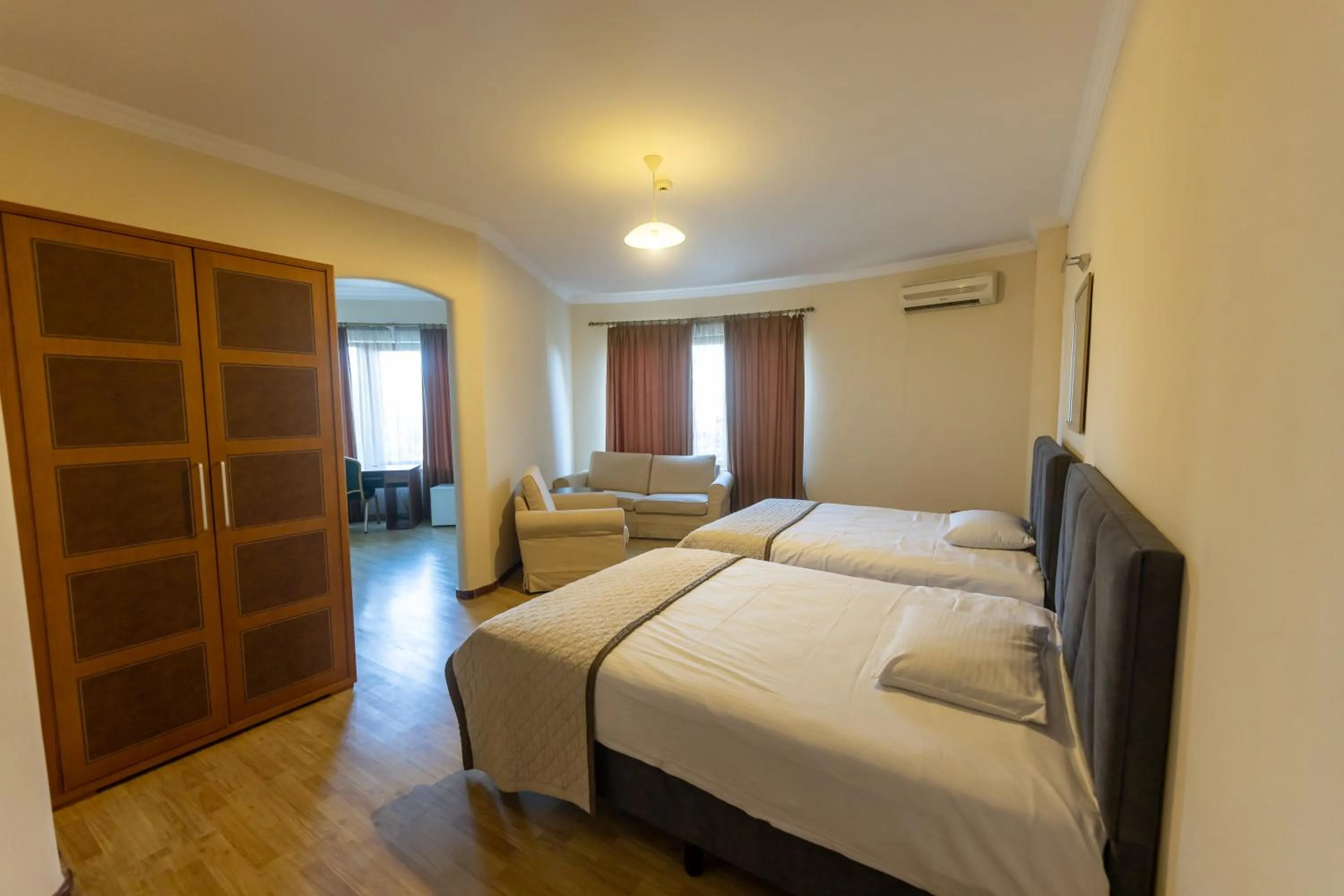 Bed in Hotel Beaumonde Garden