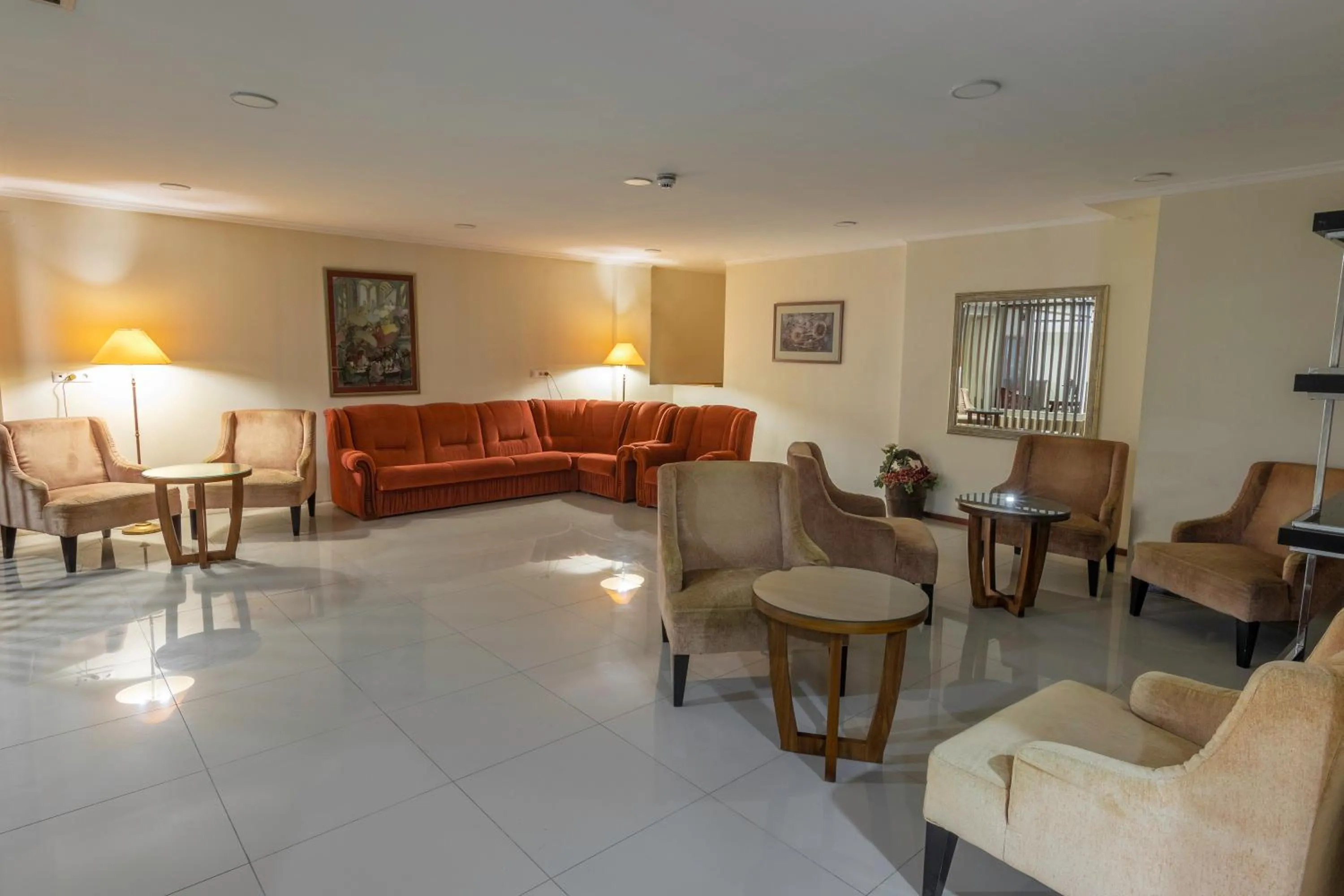 Living room in Hotel Beaumonde Garden