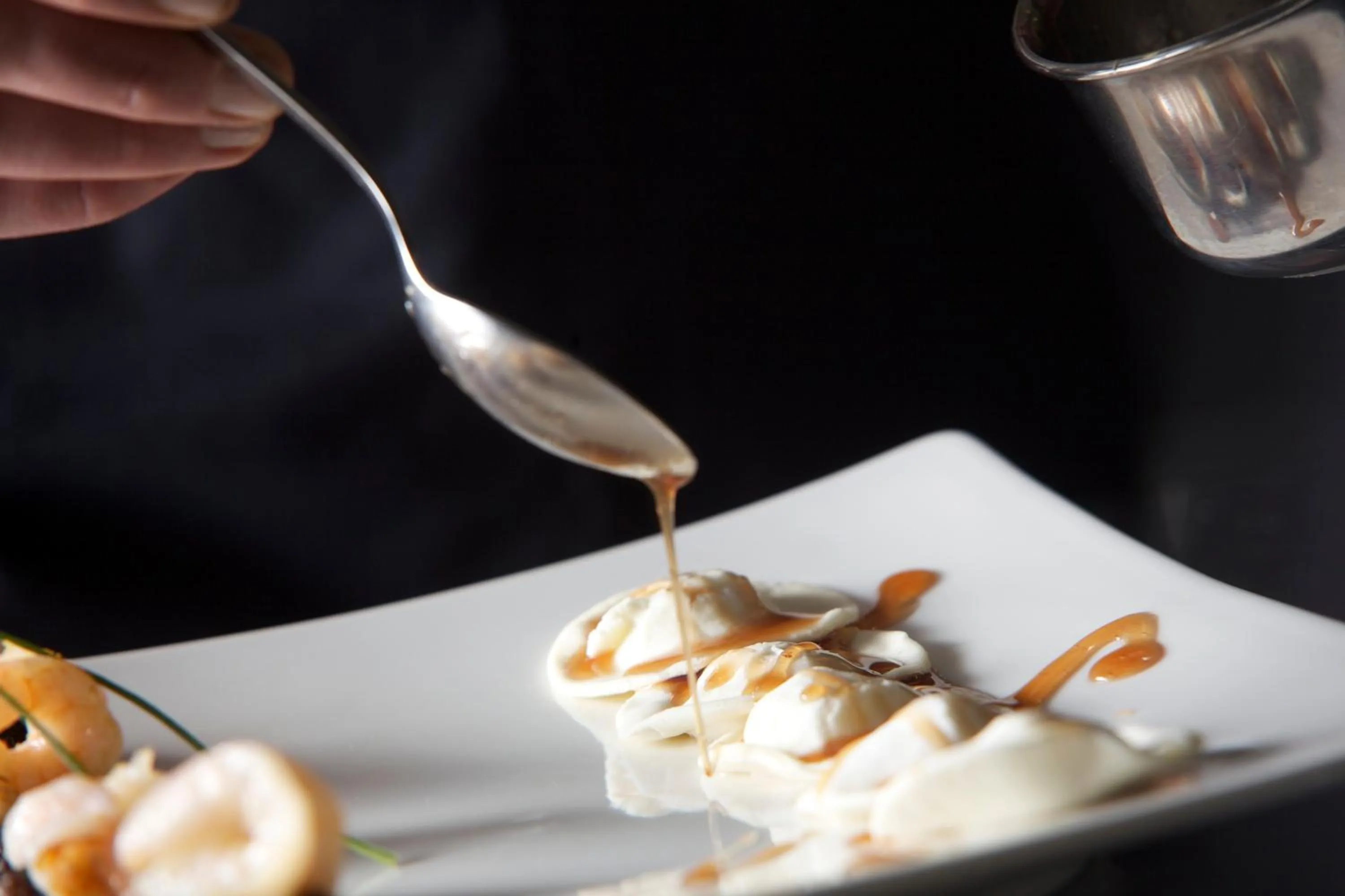 Food close-up in Hotel Castel Pietra