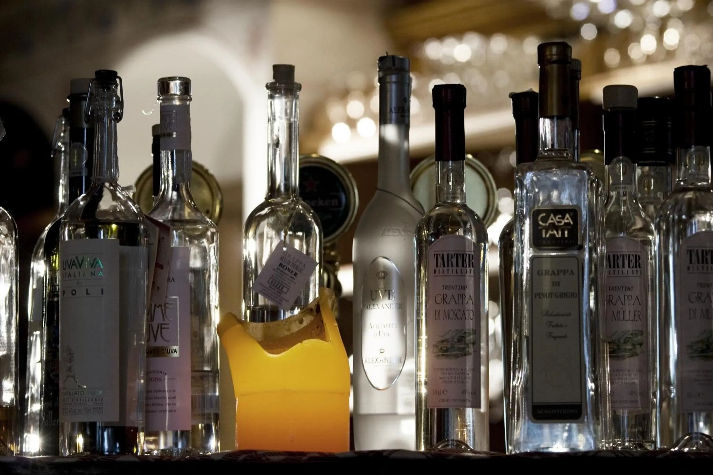 Alcoholic drinks in Hotel Castel Pietra