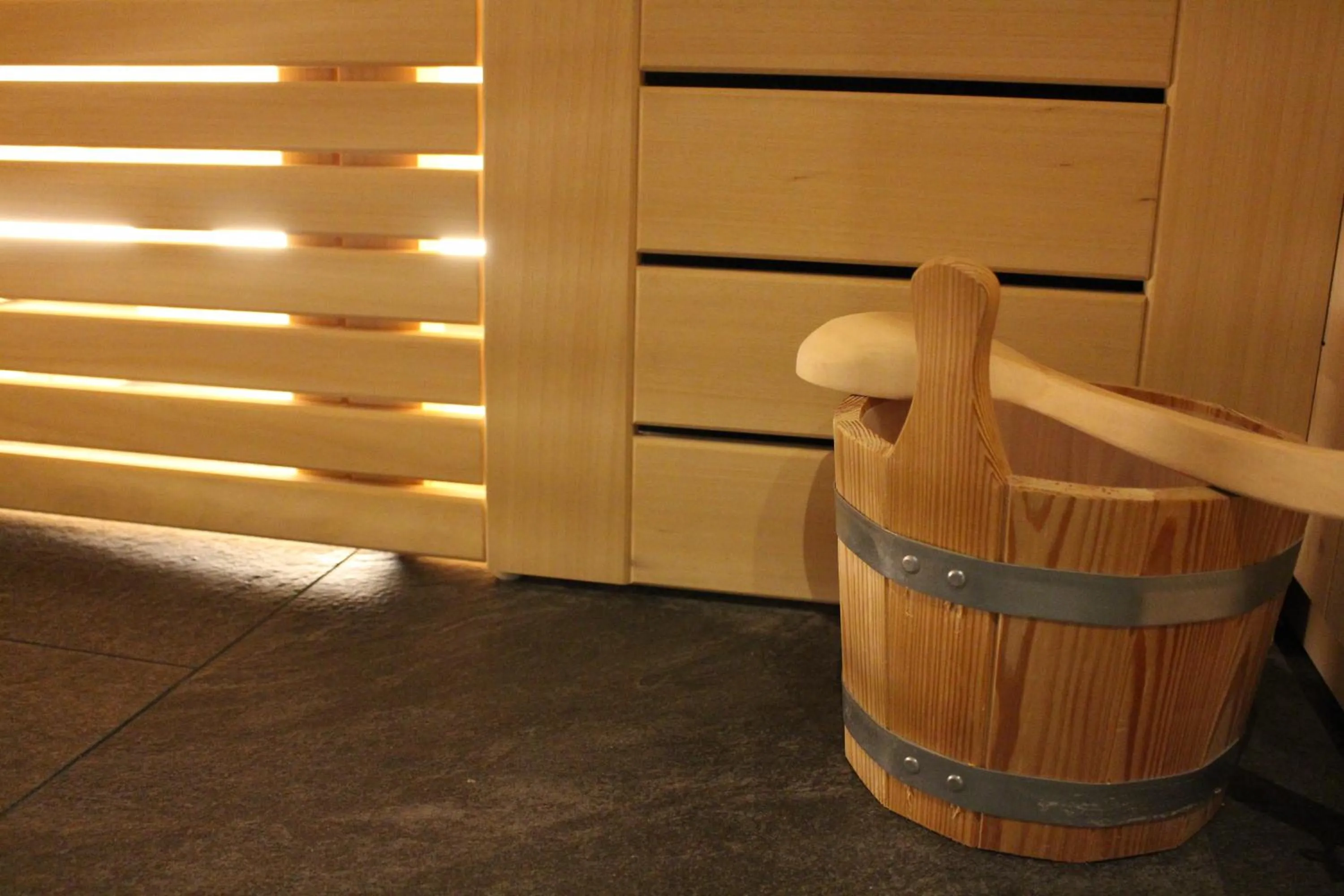 Sauna in Hotel Castel Pietra