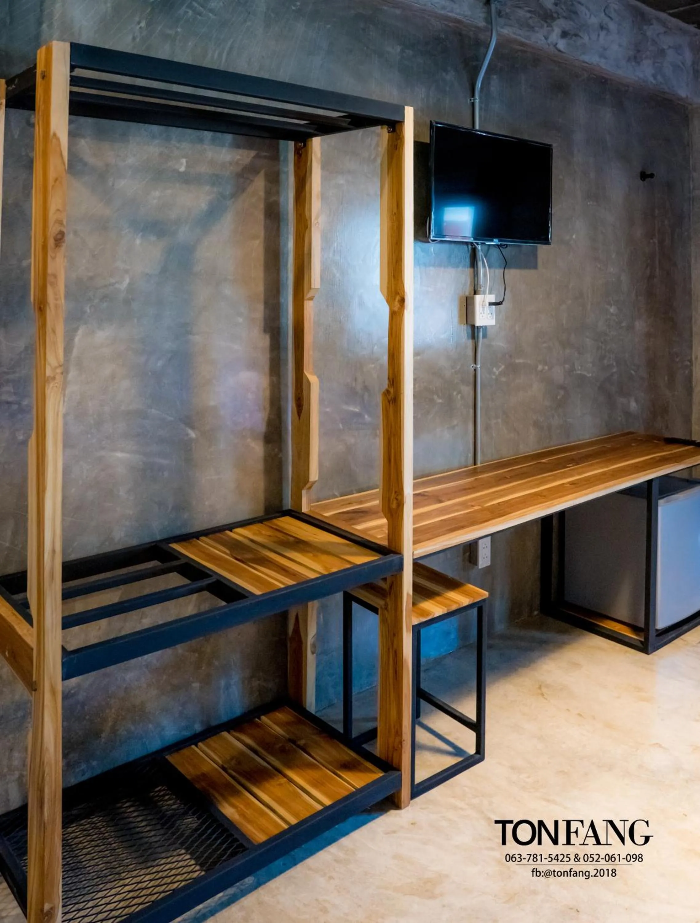 Bedroom in Ton Fang Hotel